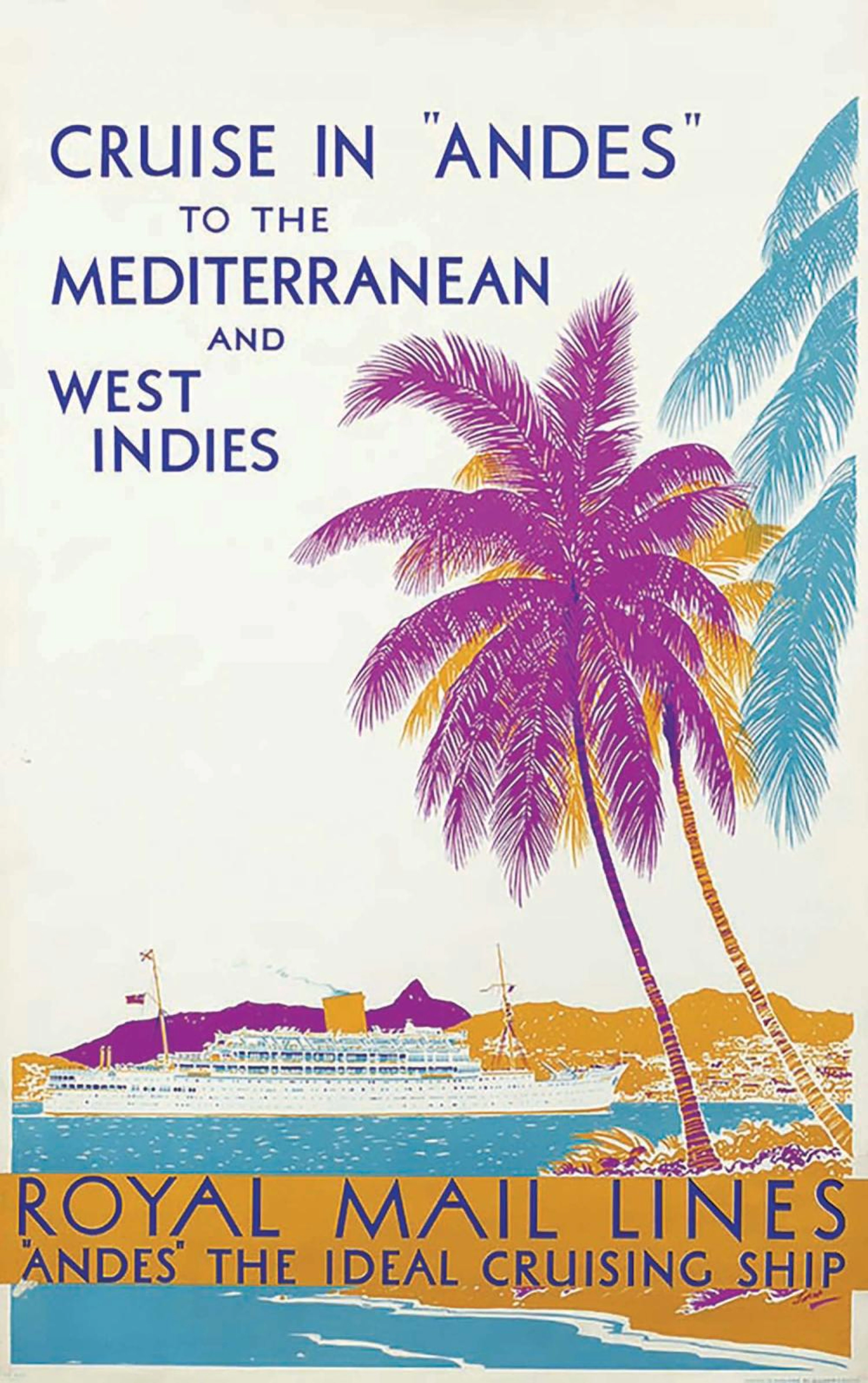 Cruise in ""Andes"" to Mediterranean & West Indies Royal...