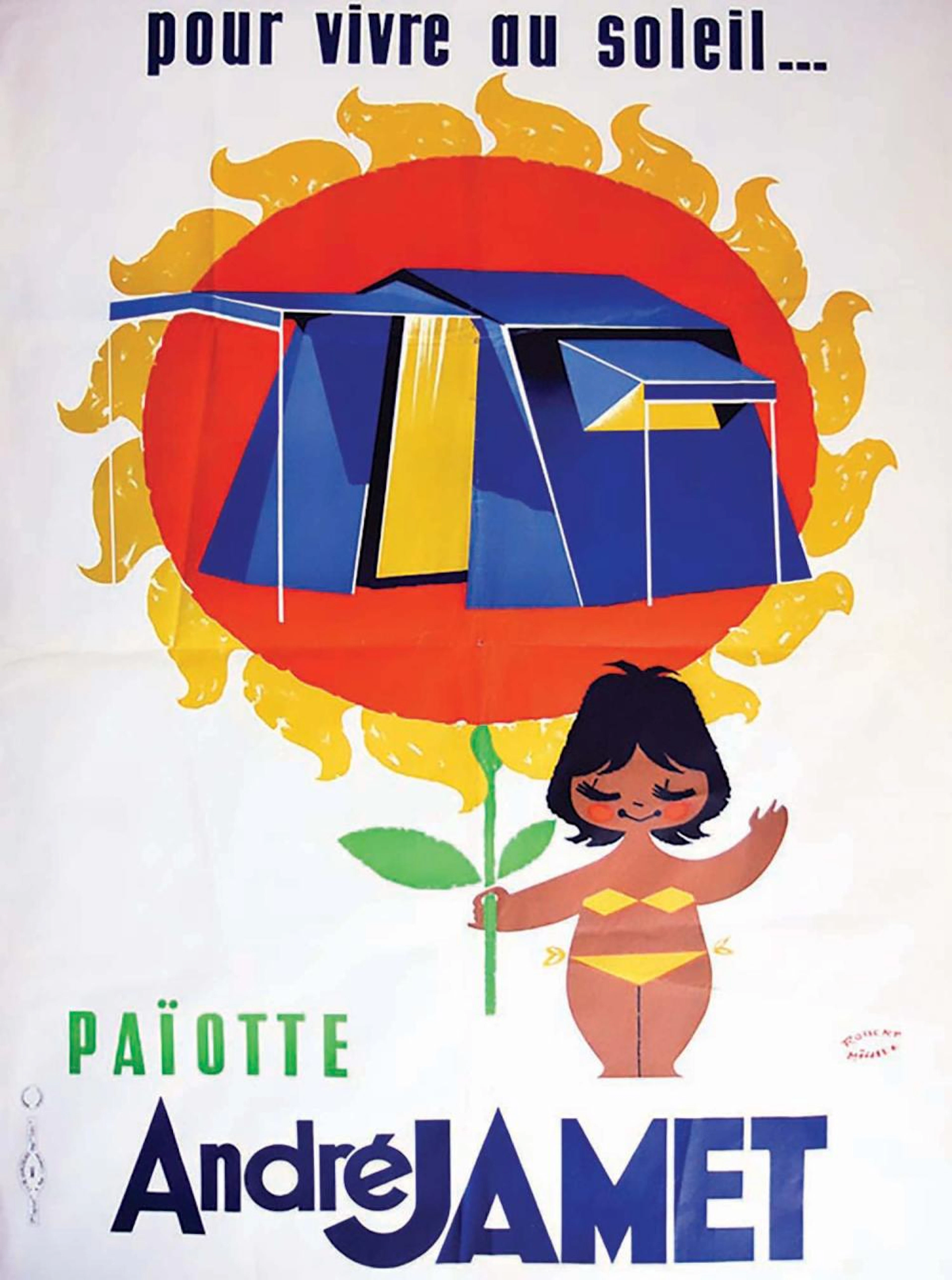 Paillotte André Jamet pour Vivre au Soleil