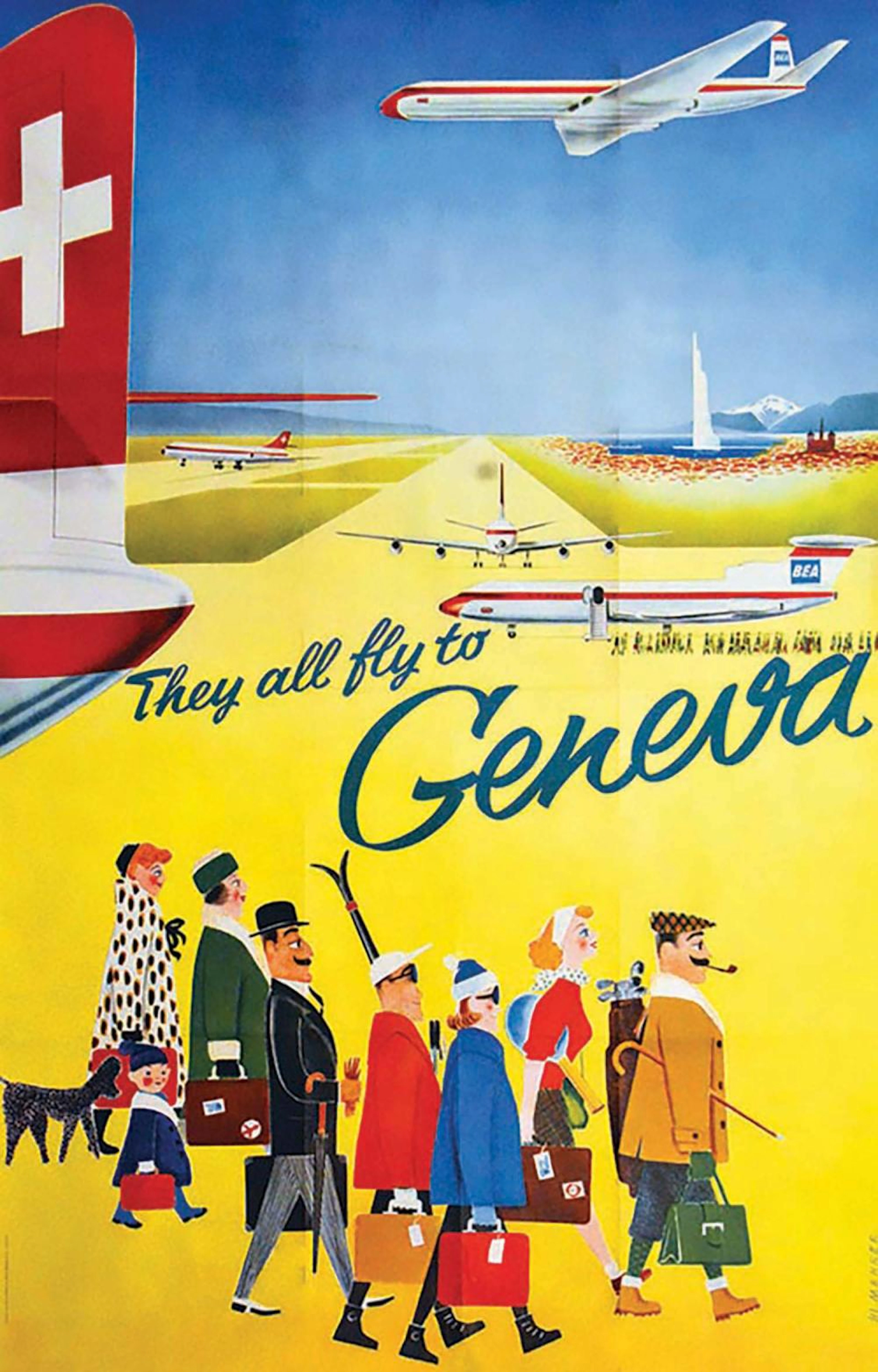 Genève They All Fly To Geneva