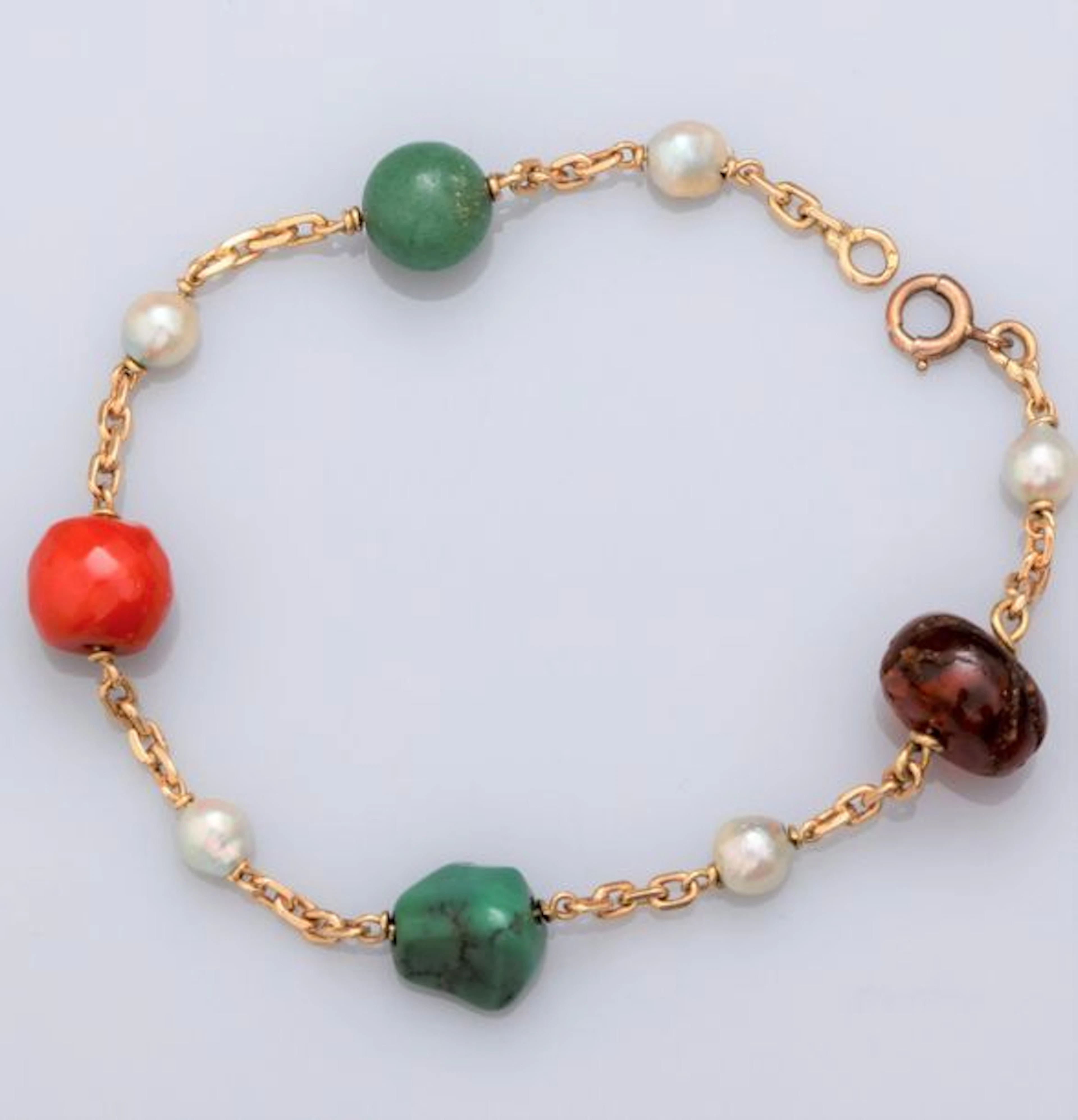 Bracelet en or jaune 750°/00