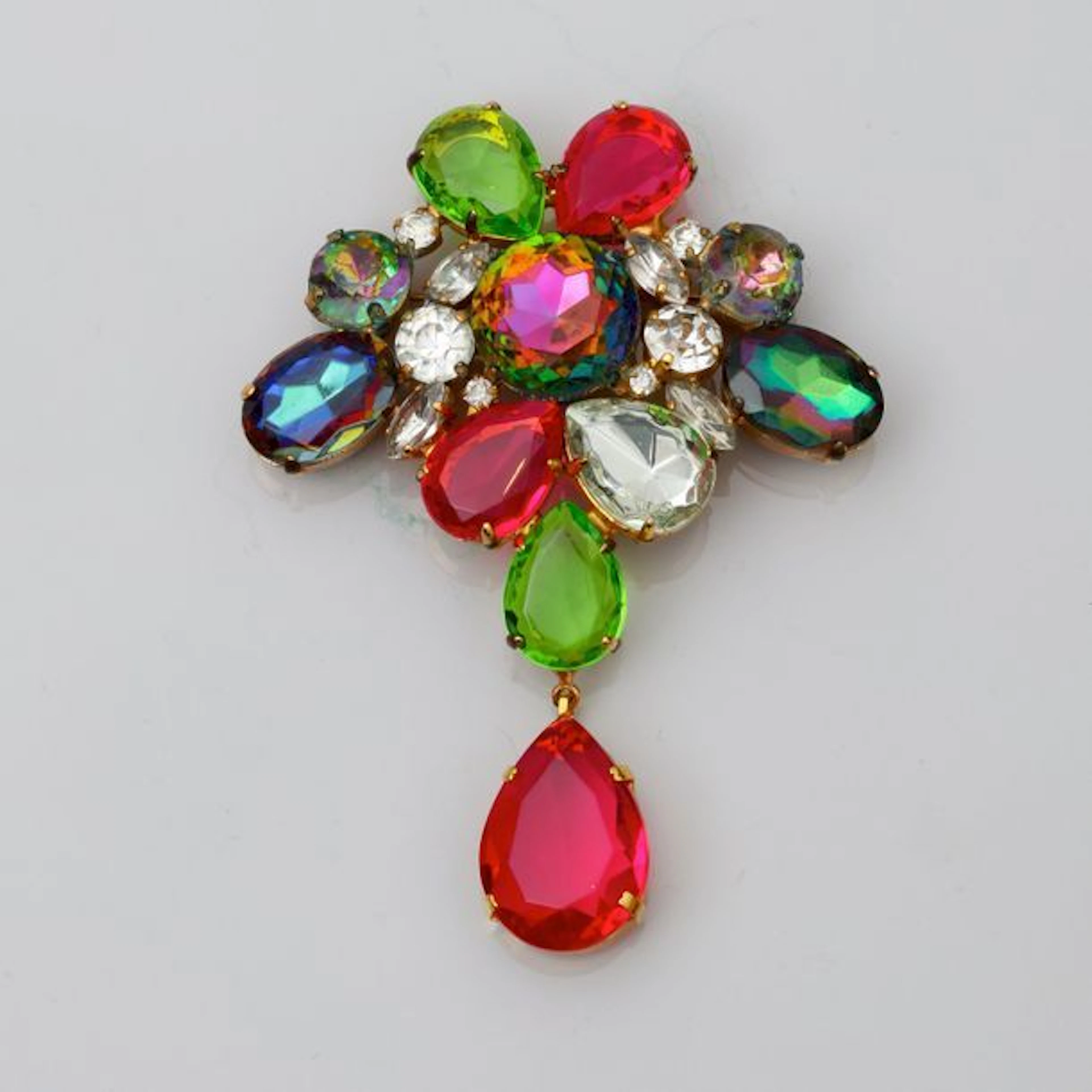 CARLO ZINI attribué à, Grande broche Vintage... - Lot 265 - Eric Caudron