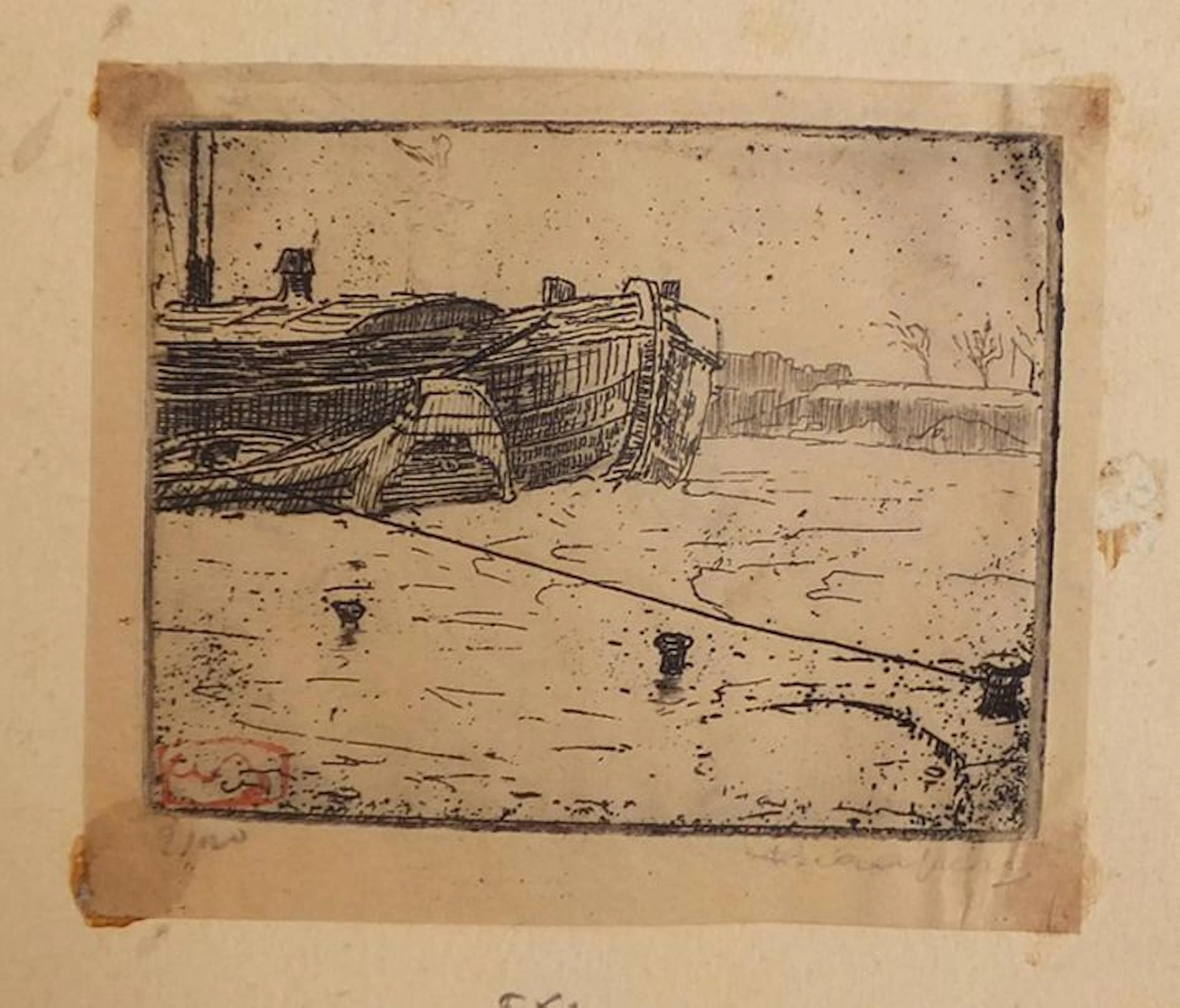 BEAUFRÈRE Adolphe (1876-1960). [Bateaux sur... - Lot 47 - Eric Caudron