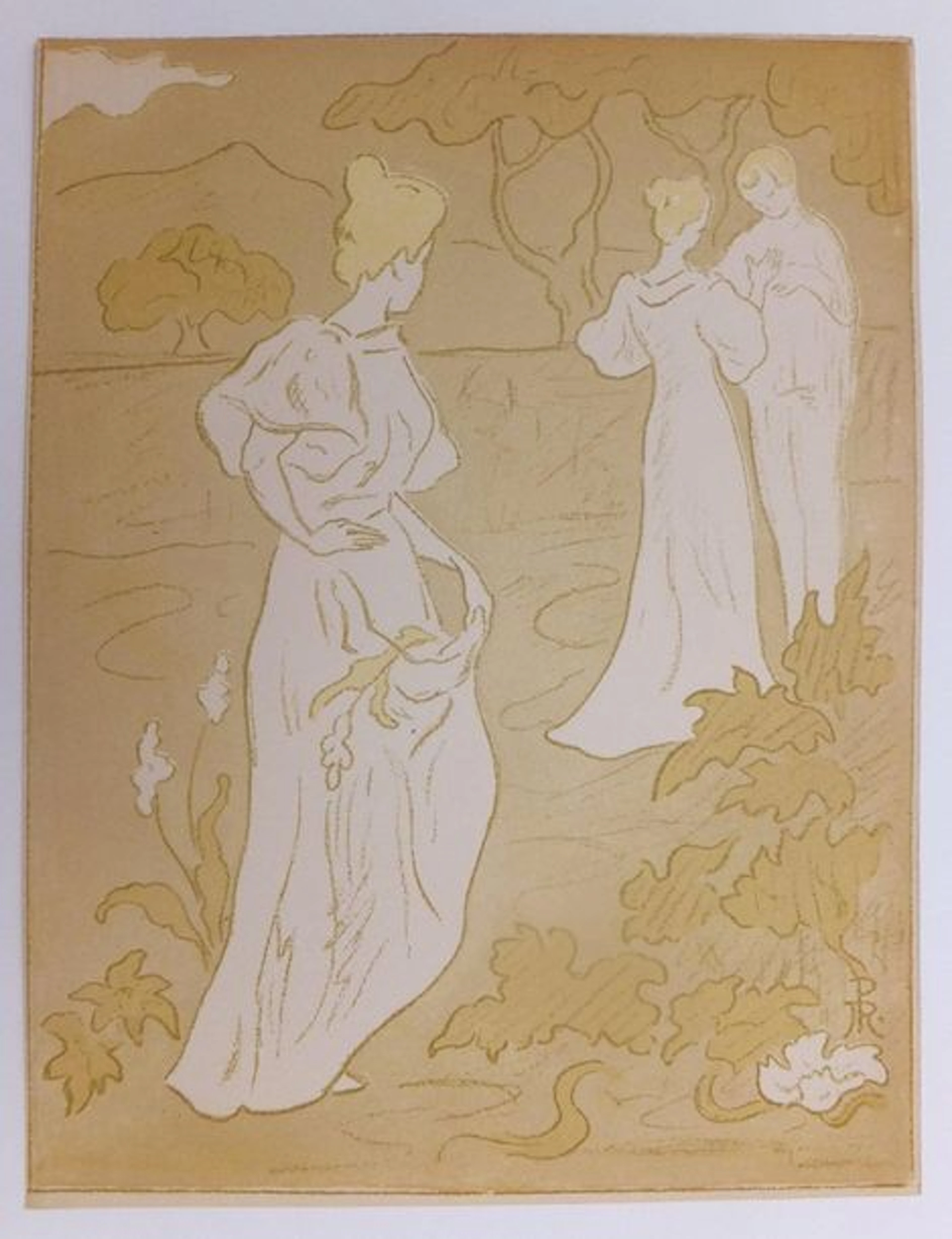 RANSON Paul-Elie (1861-1909). Tristesse !... - Lot 146 - Eric Caudron