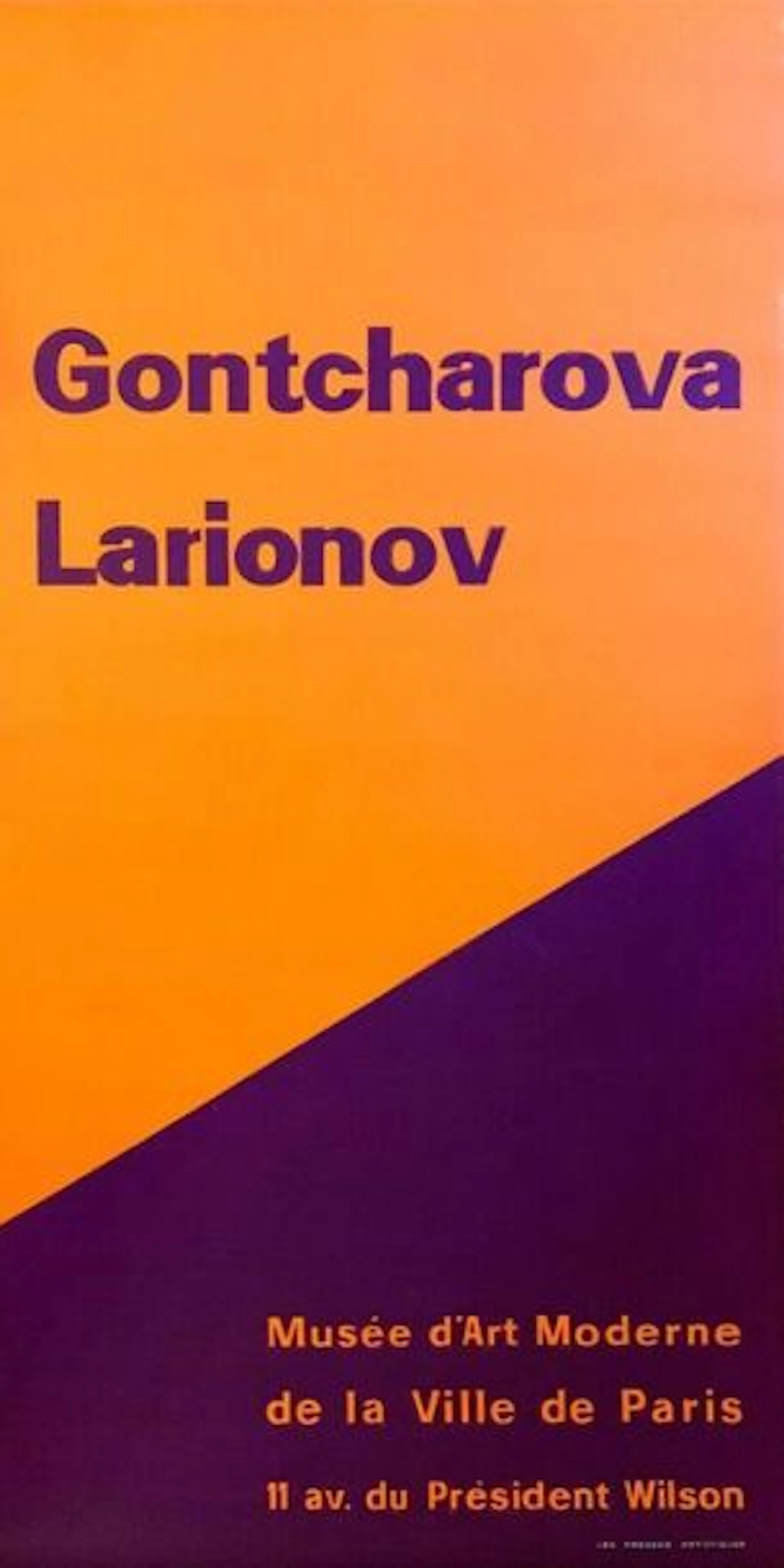 Nathalie Gontcharova et Michel Larionov Affiche... - Lot 98 - Eric Caudron