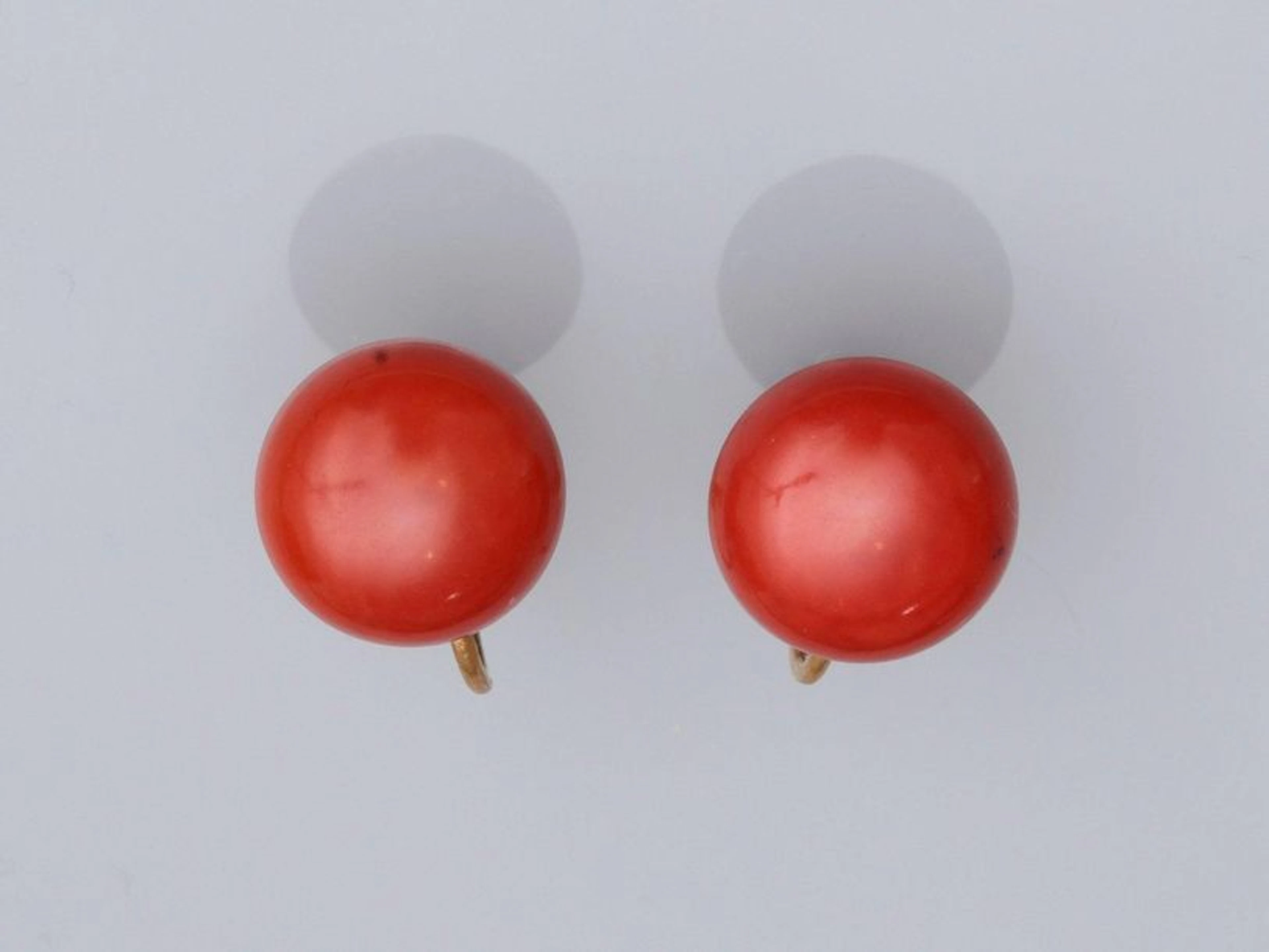 Paire de boucles d'oreilles en vermeil 800... - Lot 40 - Eric Caudron