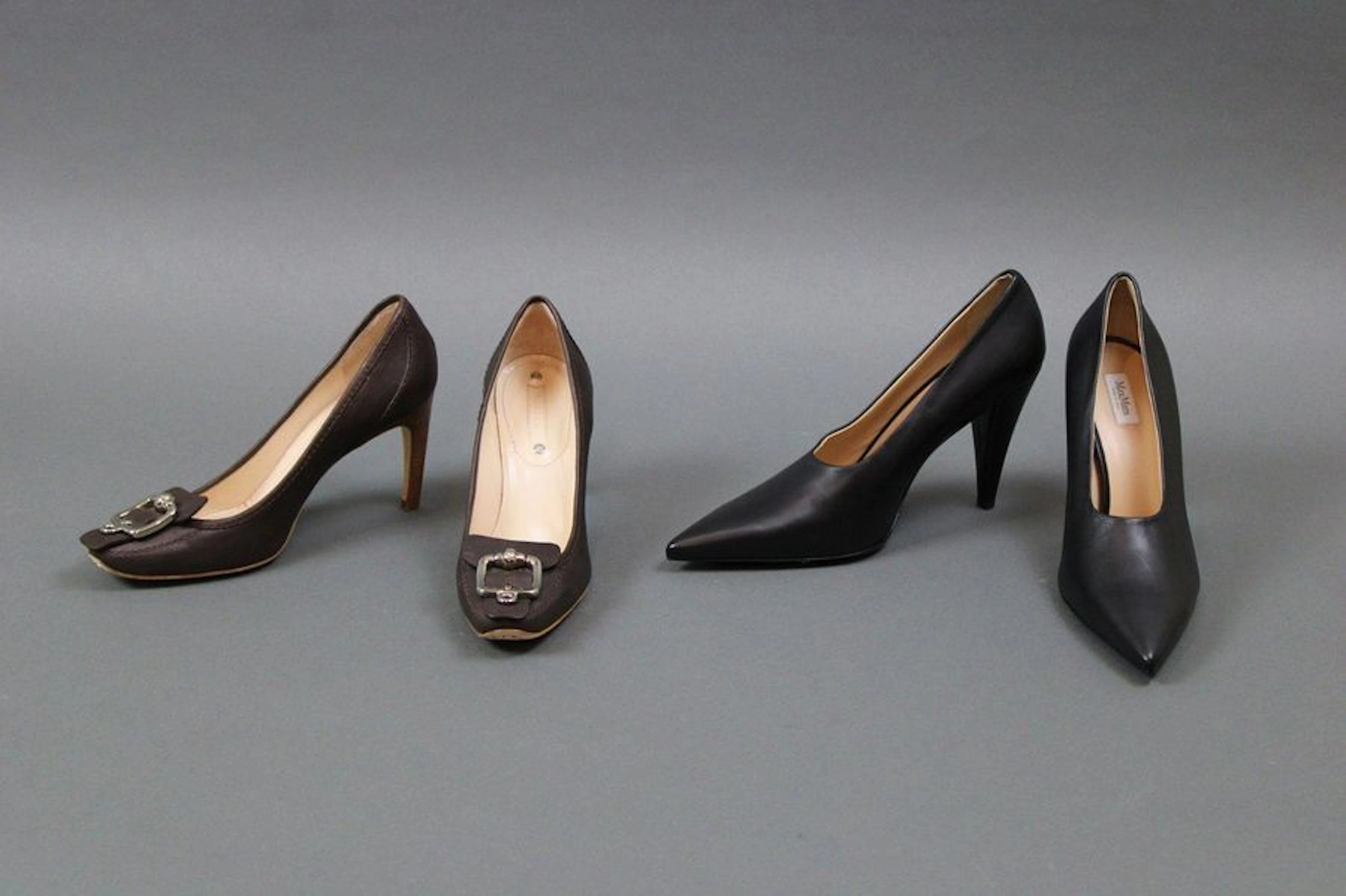 CELINE et Max MARA Deux paires d’escarpins... - Lot 146 - Eric Caudron
