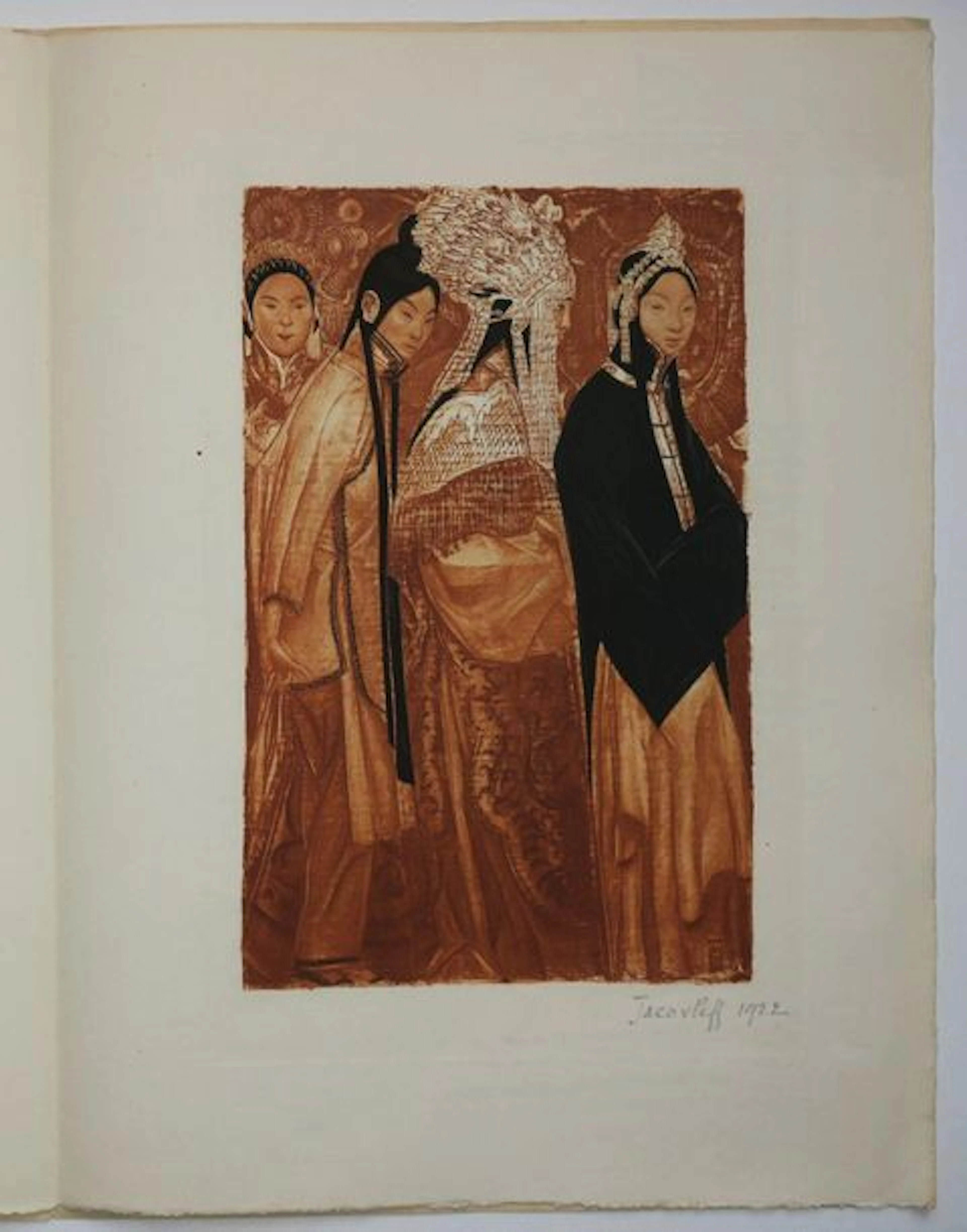 CHINE - "Groupe d'actrices CHINOISES" & "Enfant... - Lot 18 - Eric Caudron