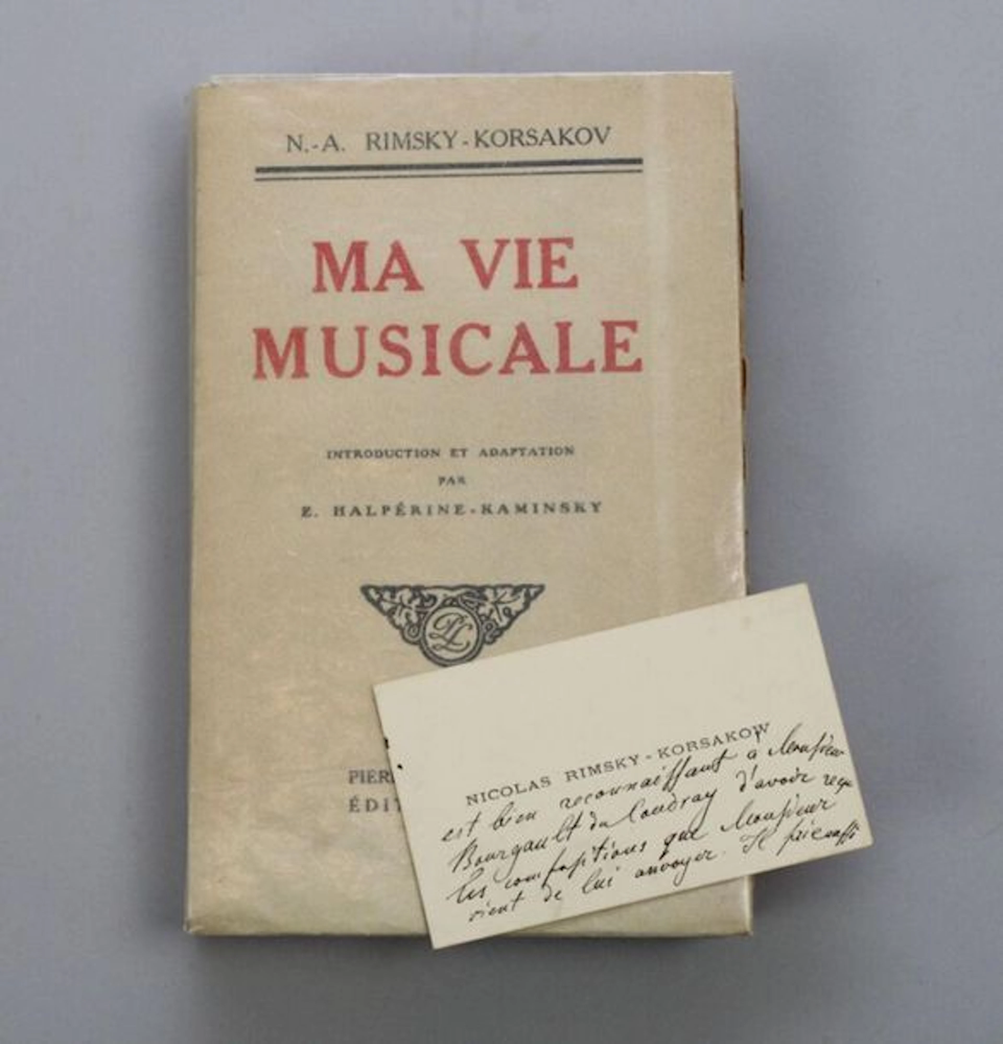 - RIMSKY-KORSAKOW (Nicolas), 1844-1908, musicien... - Lot 2 - Eric Caudron