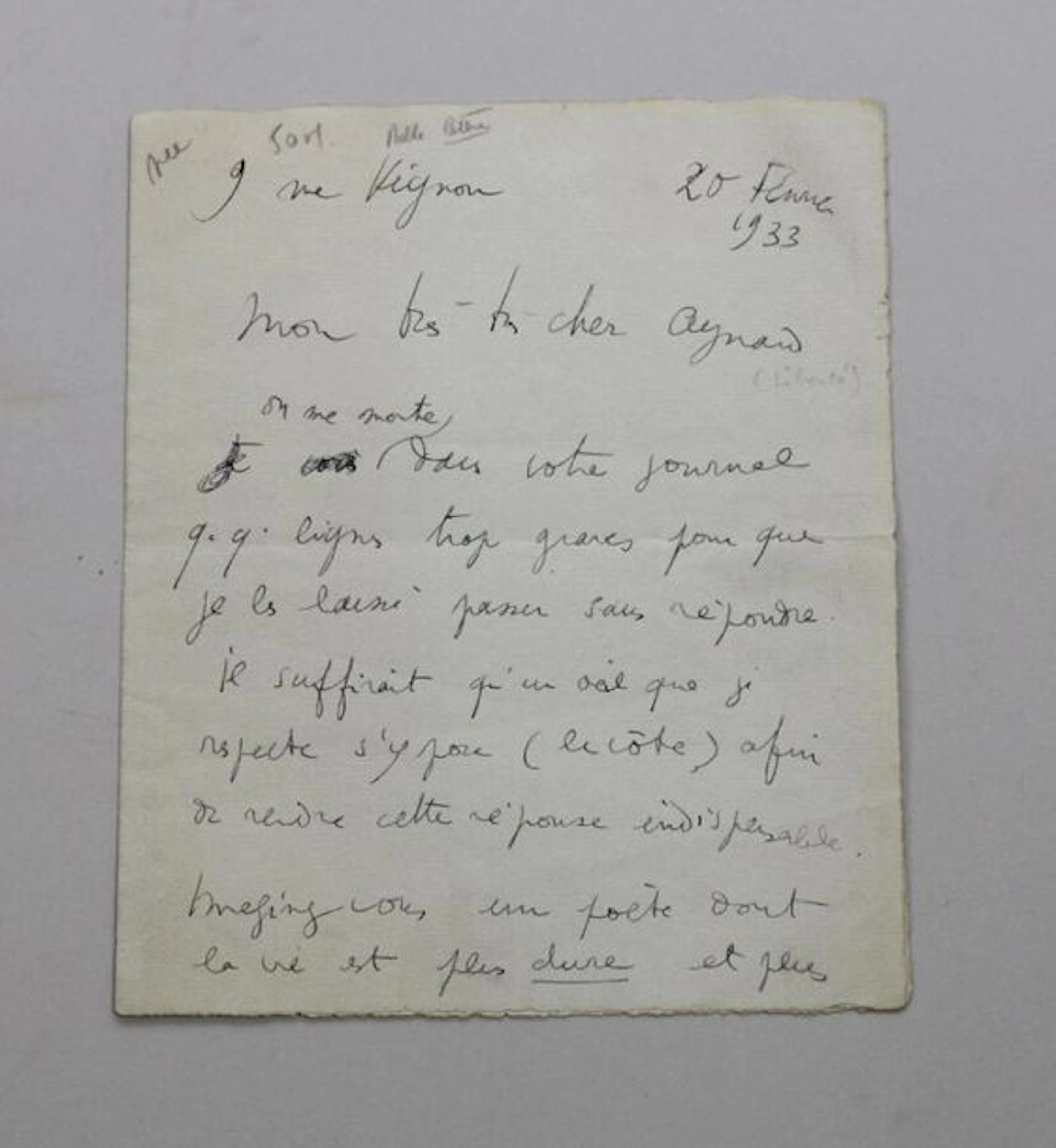 - COCTEAU (Jean), 1889-1963, poète, écrivain,... - Lot 17 - Eric Caudron