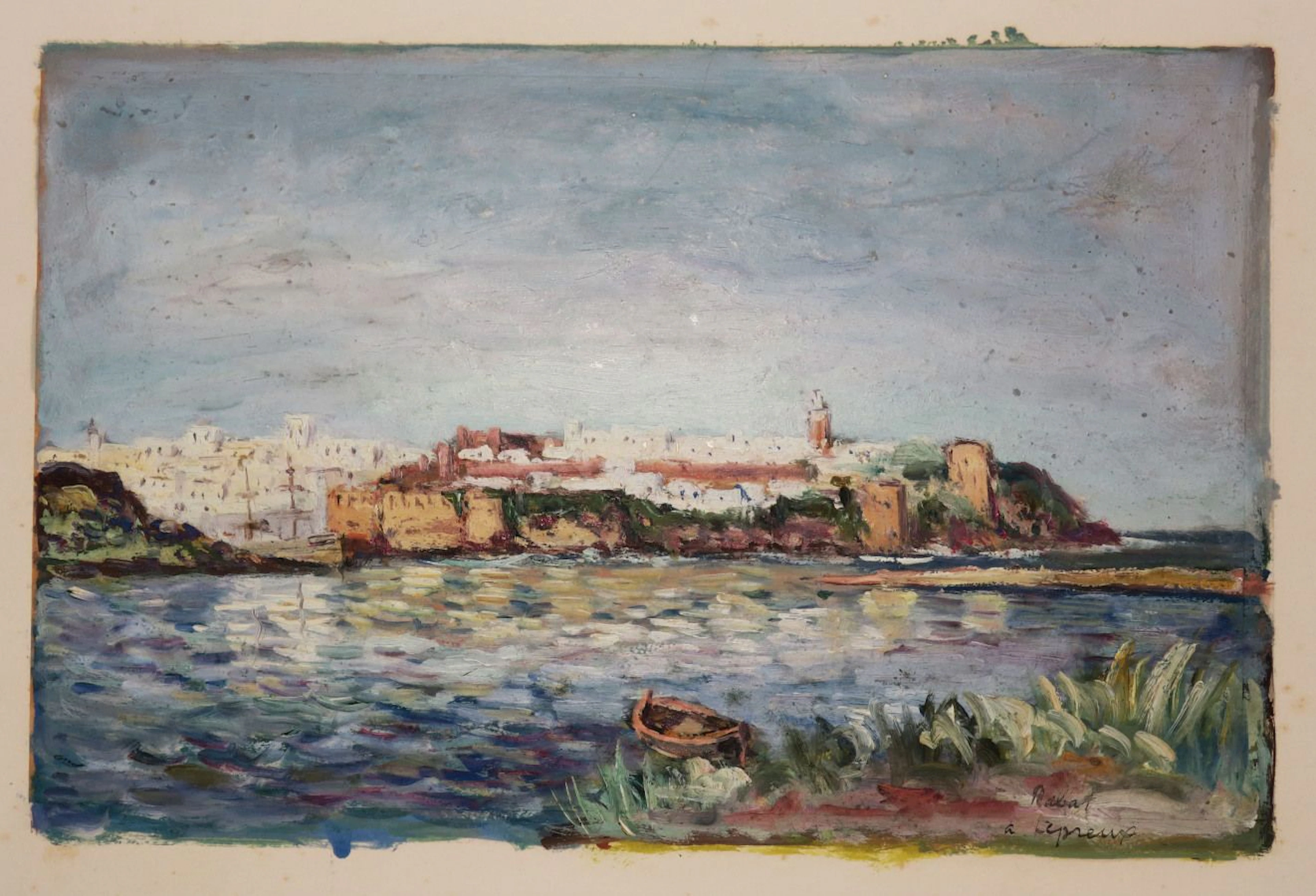 MAROC - LEPREUX Albert - [Vue de RABAT].... - Lot 4 - Eric Caudron