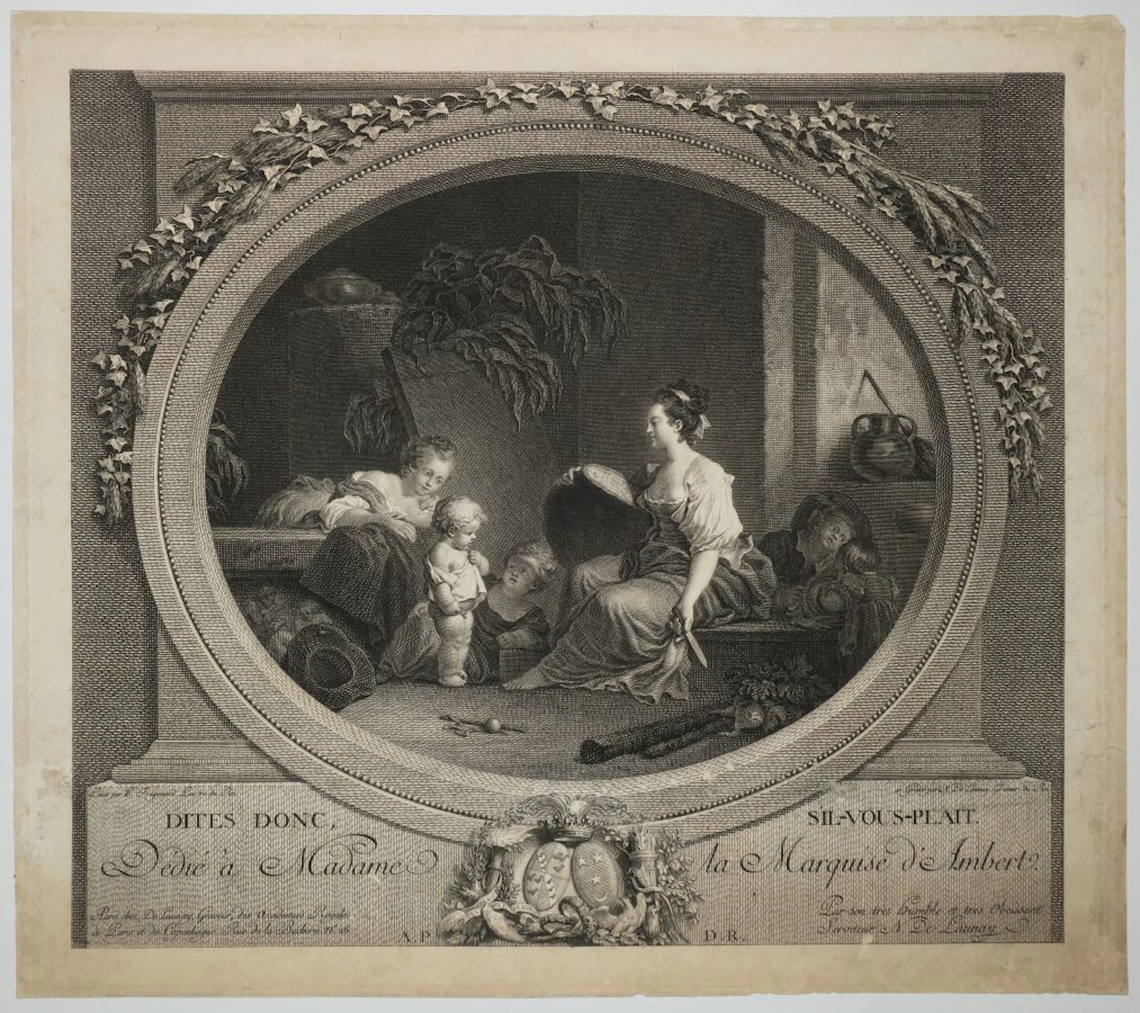 FRAGONARD Jean Honoré (d'après) (Grasse 1732... - Lot 191 - Eric Caudron