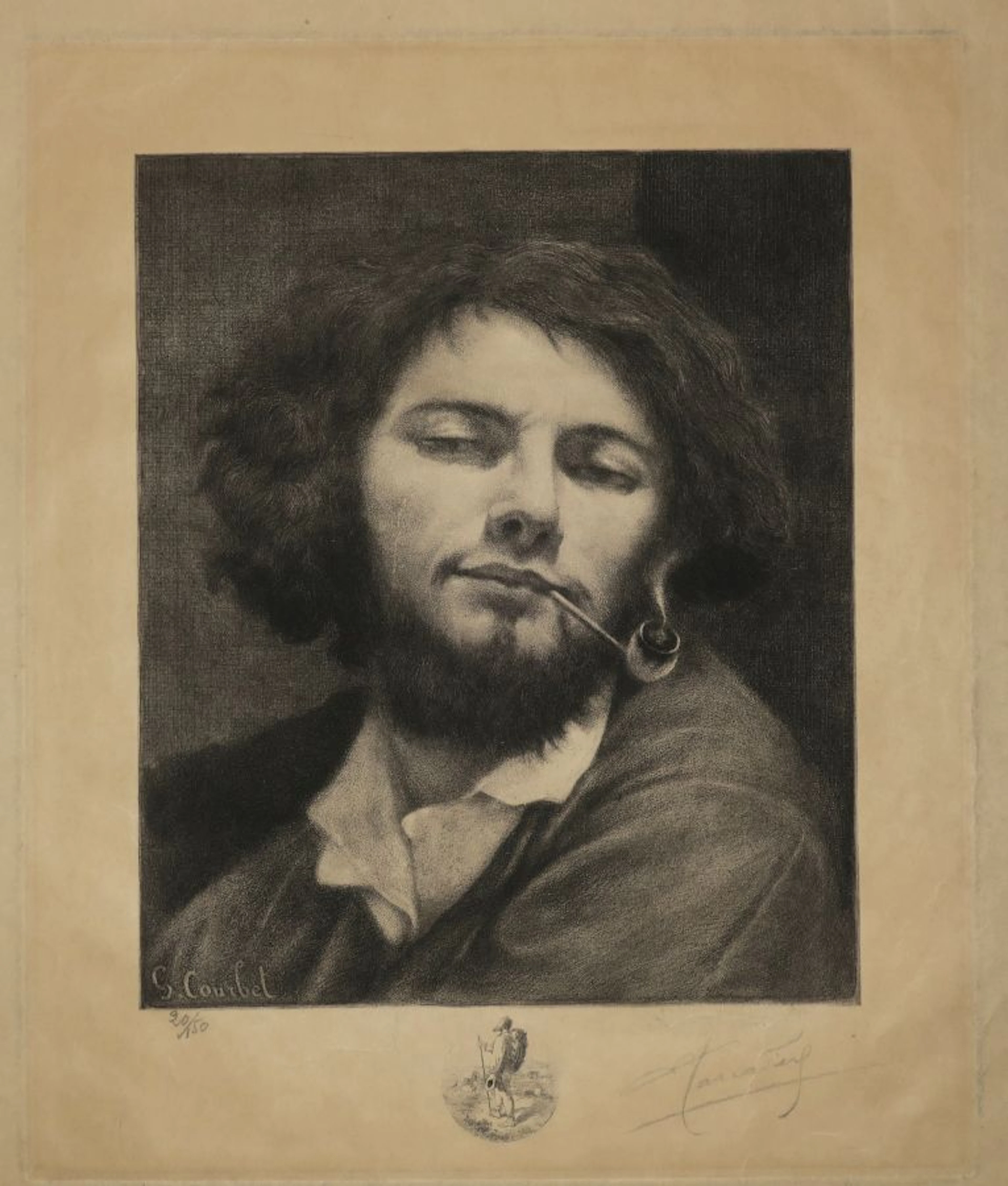 COURBET Gustave (D'après) (Ornans 1819 La... - Lot 224 - Eric Caudron