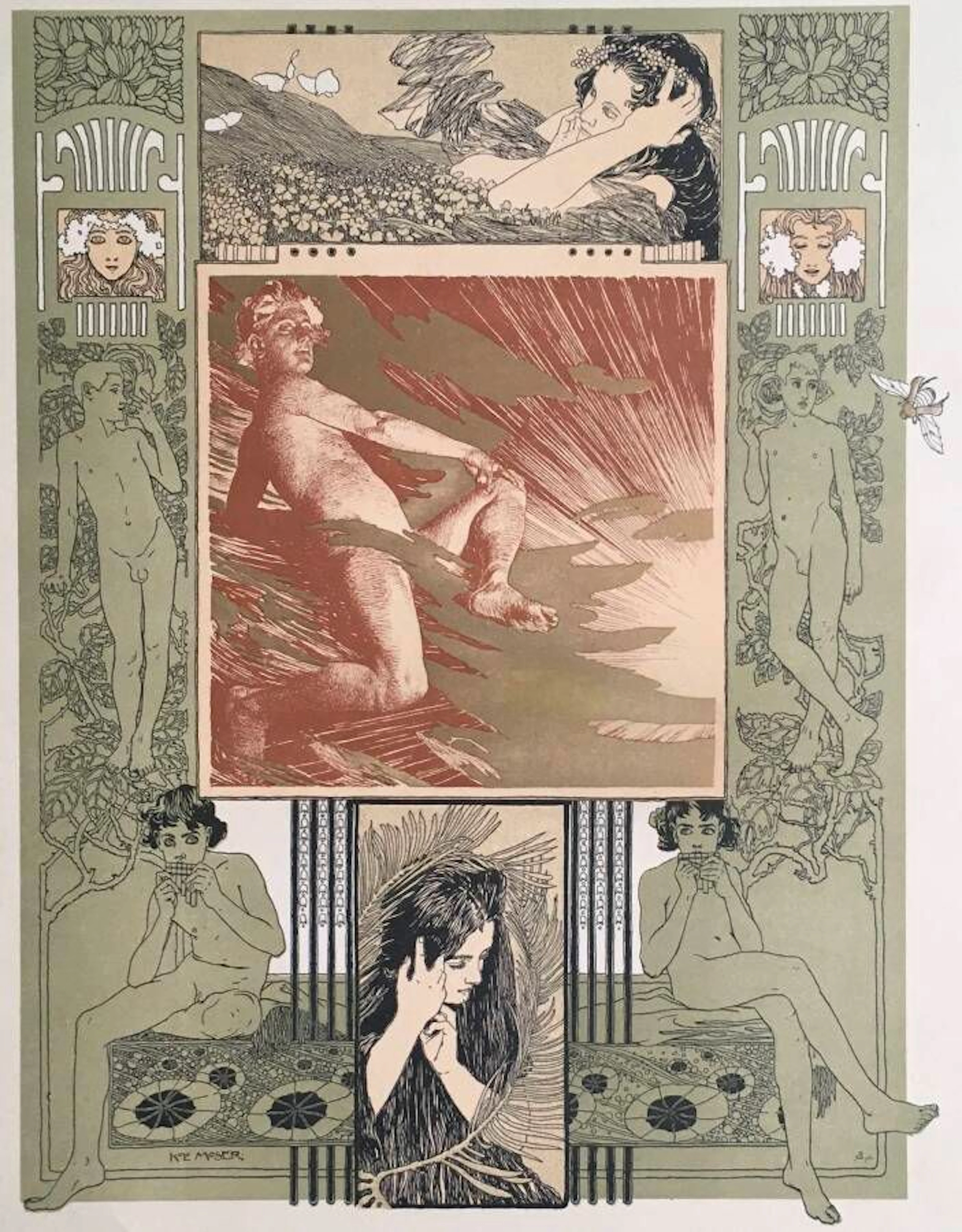 MOSER Koloman (Vienne 1862 1918 Vienne) -... - Lot 257 - Eric Caudron