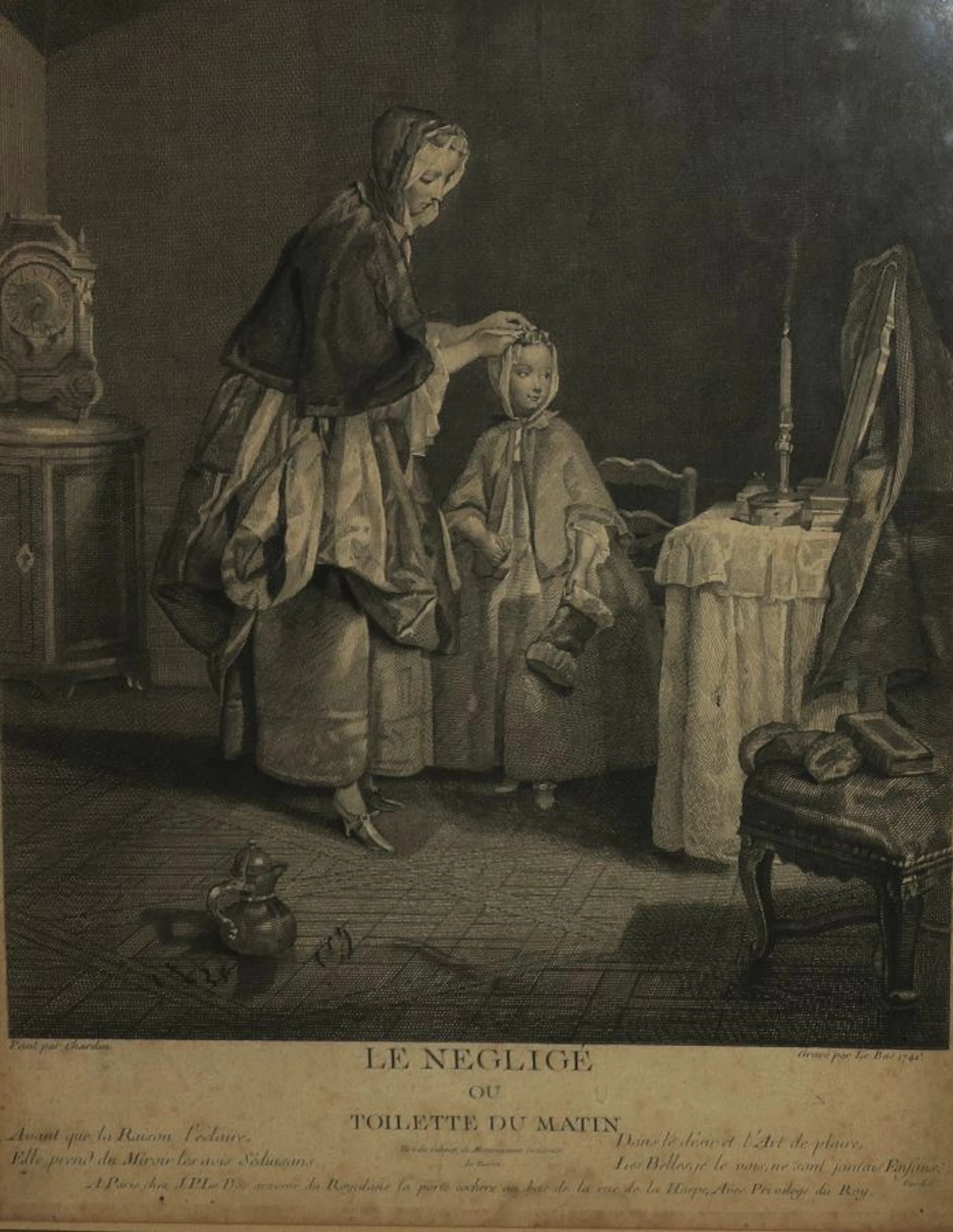 CHARDIN Jean-Siméon (Paris 1699 1779) (D'après)... - Lot 189 - Eric Caudron