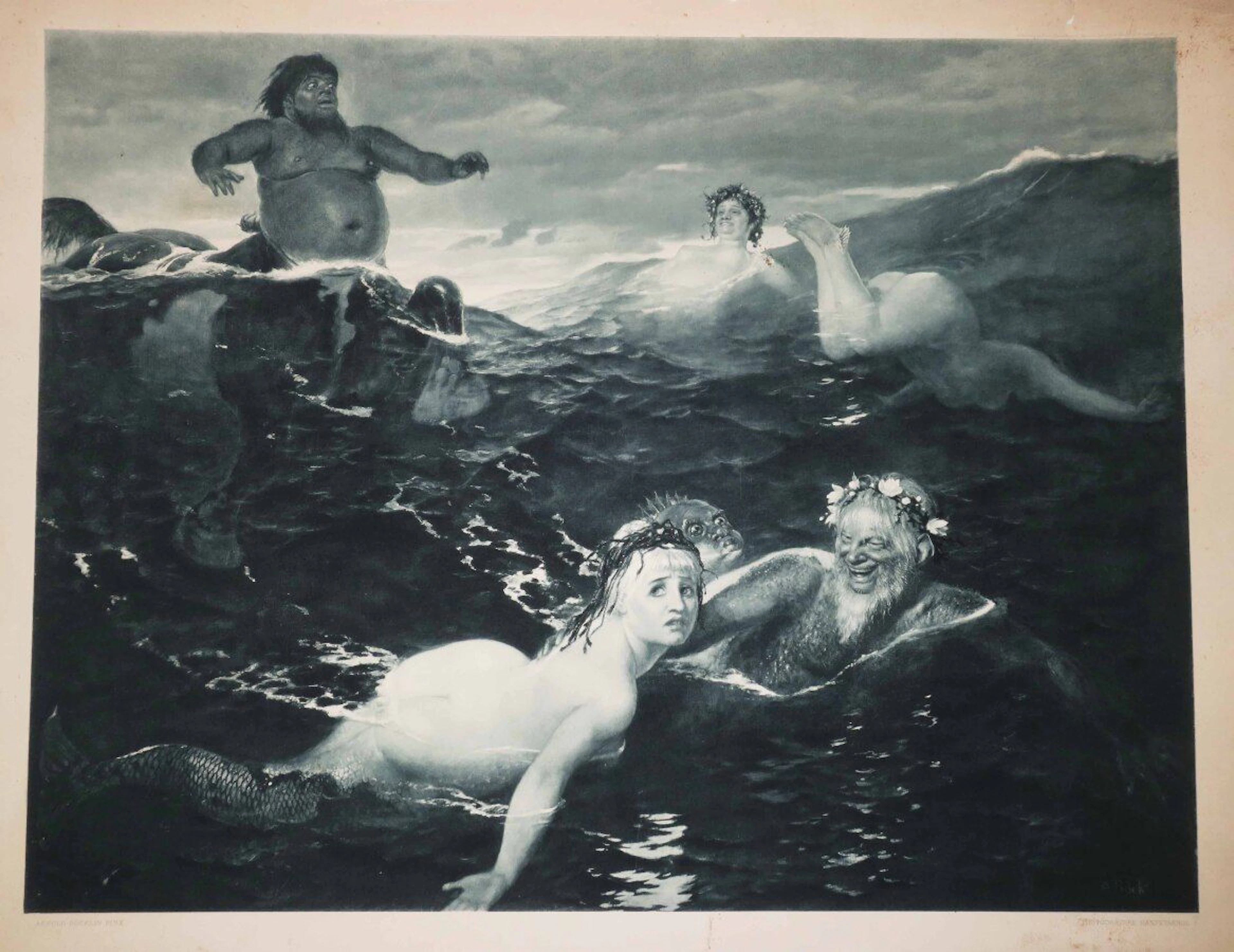 BÖCKLIN Arnold (Bâle 1827 Italie 1901) (d'après)... - Lot 203 - Eric Caudron