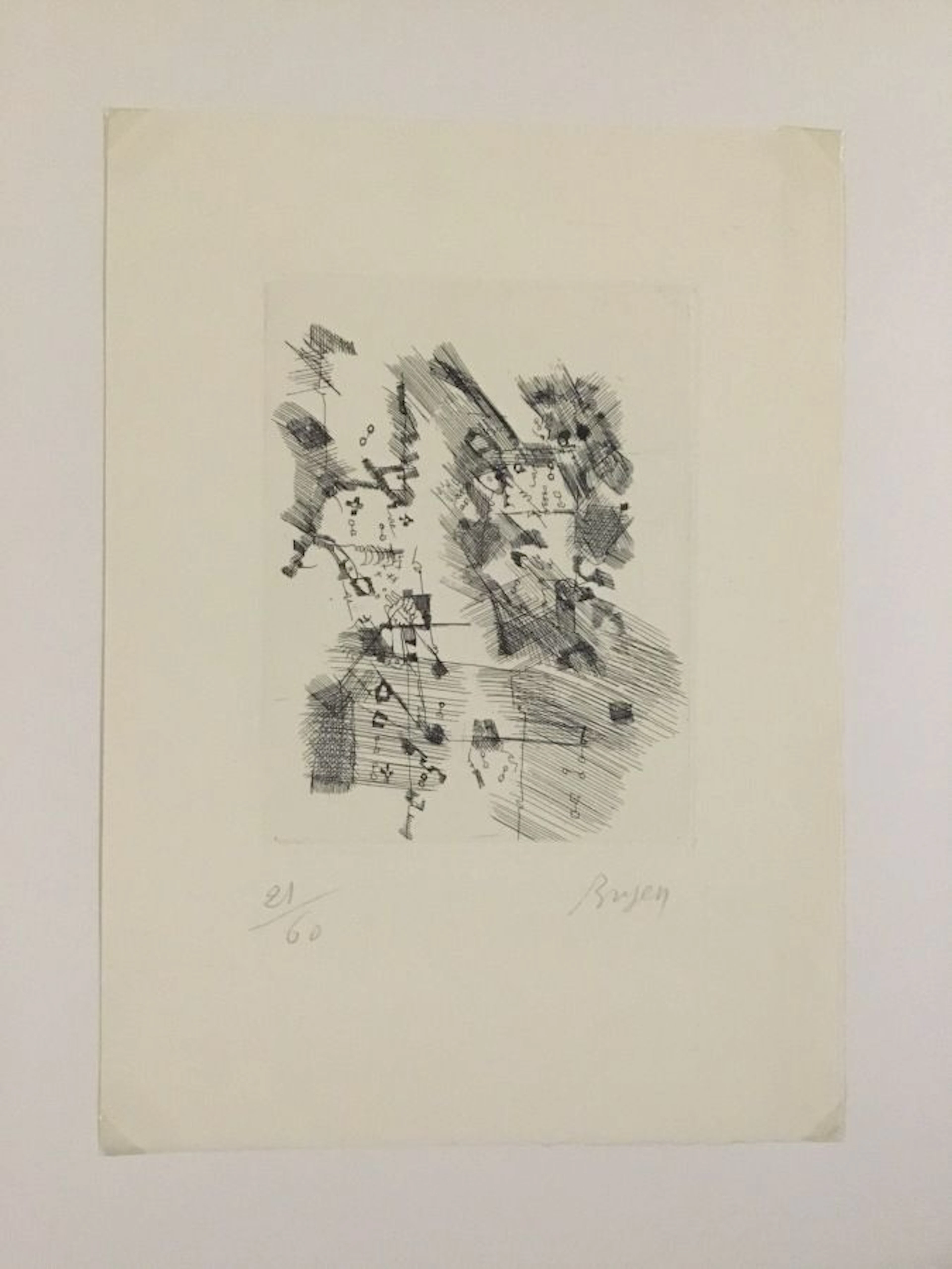 BRYEN Camille Gravure signée en bas à droite... - Lot 349 - Eric Caudron