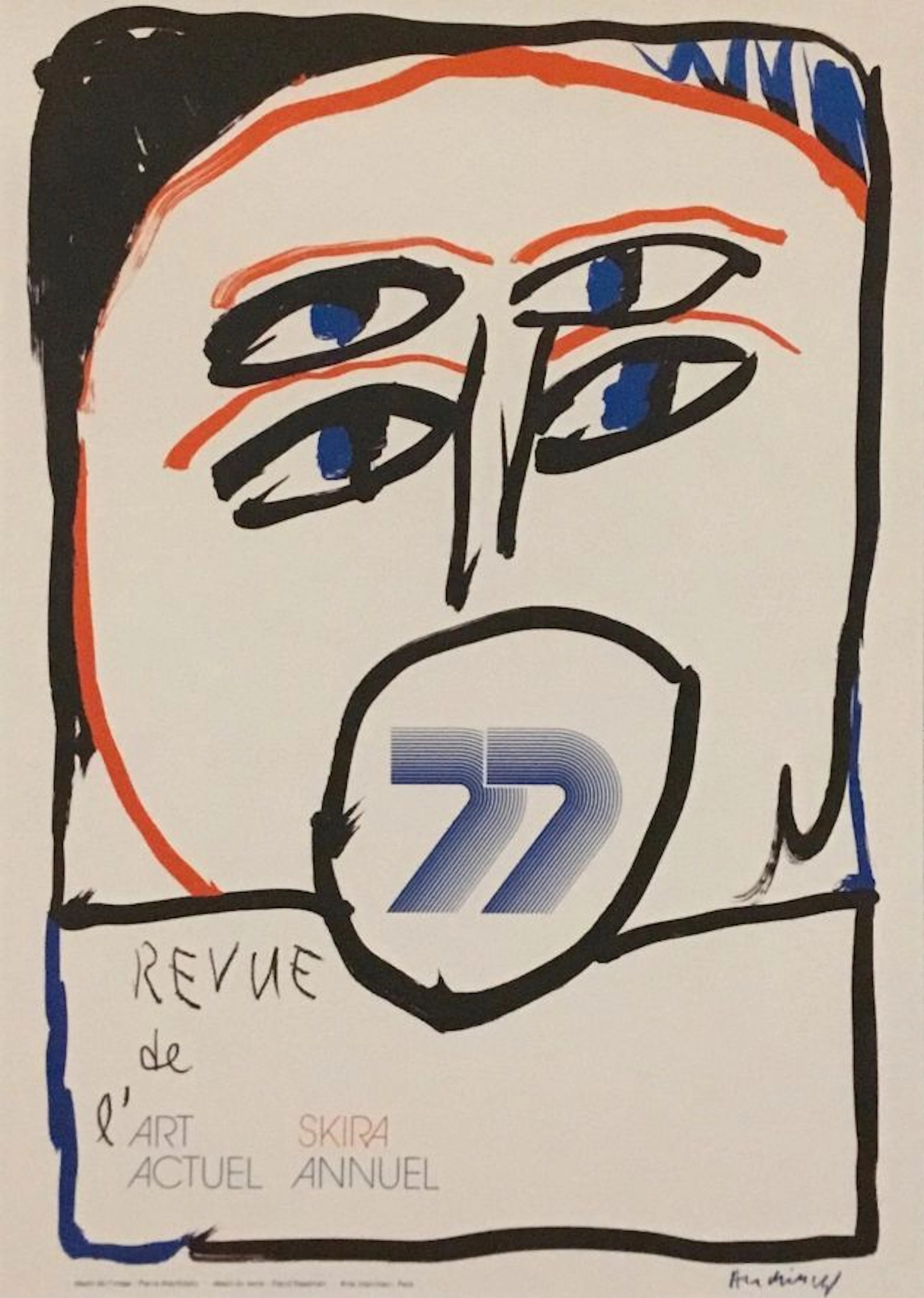 ALECHINSKY Pierre Affiche originale 1977... - Lot 301 - Eric Caudron