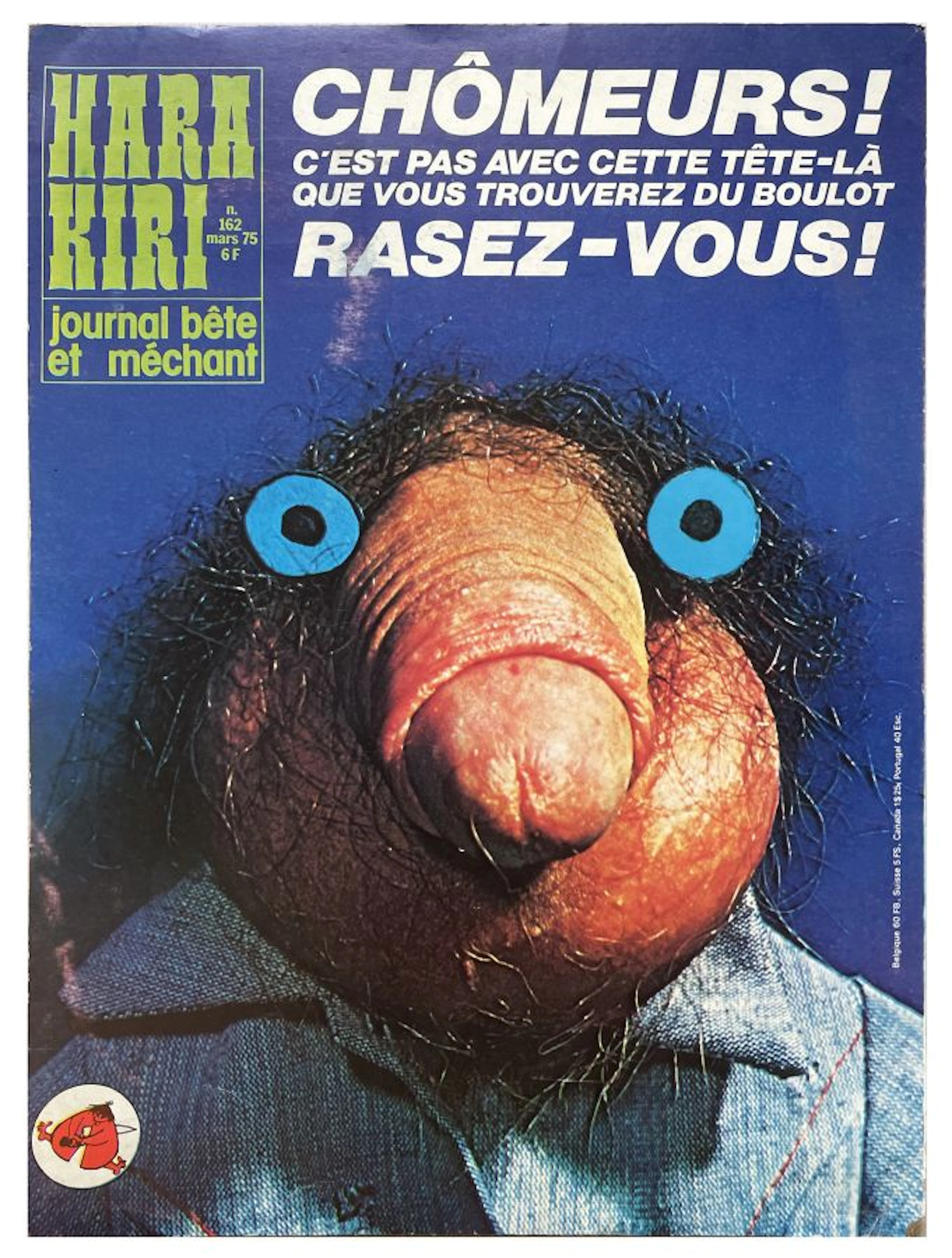 HARA KIRI - [ HARA KIRI N° 162 - chômeurs - Lot 34 - Eric Caudron