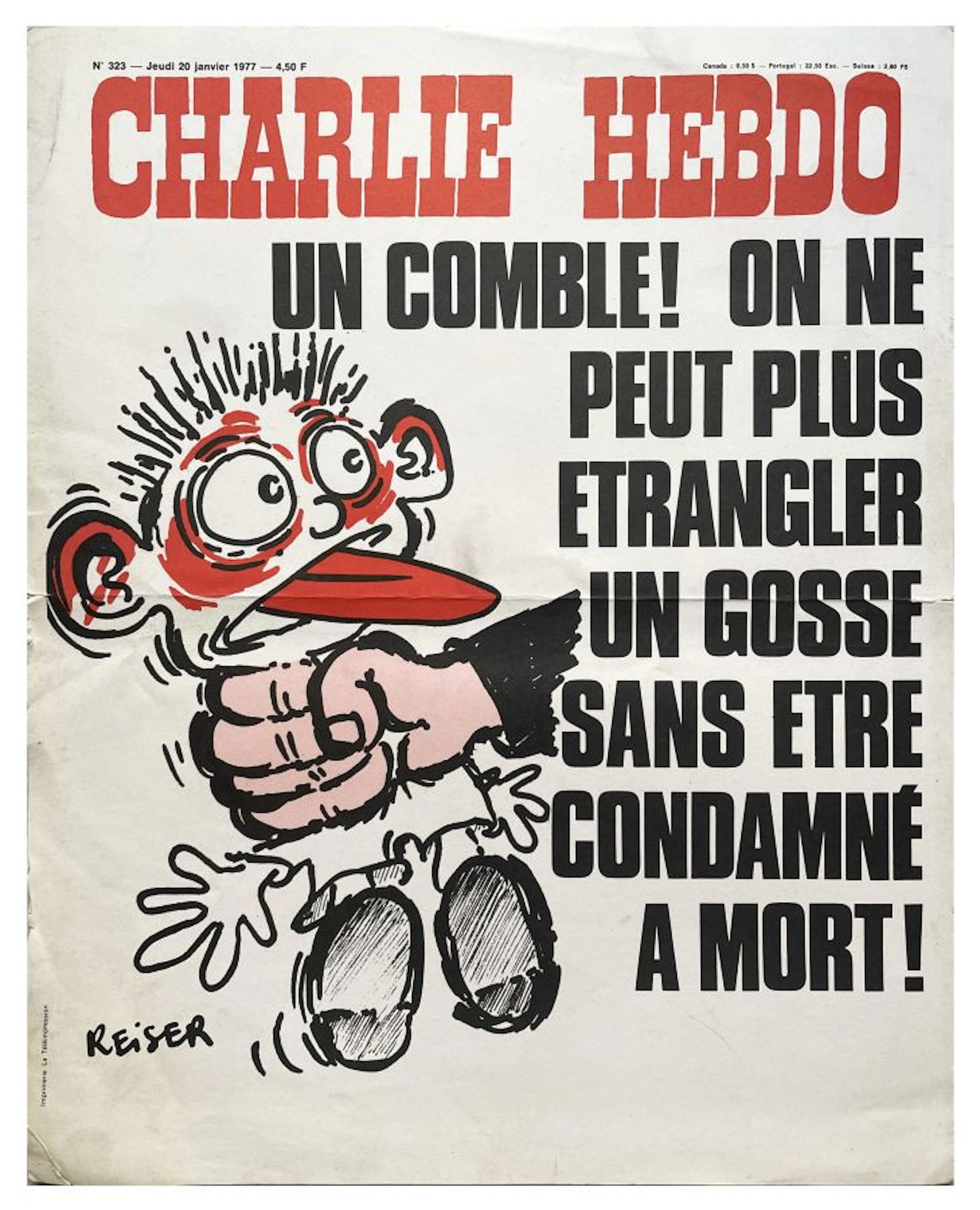 Cabu (1938-2015) - [ Charlie Hebdo ] Paris,... - Lot 52 - Eric Caudron