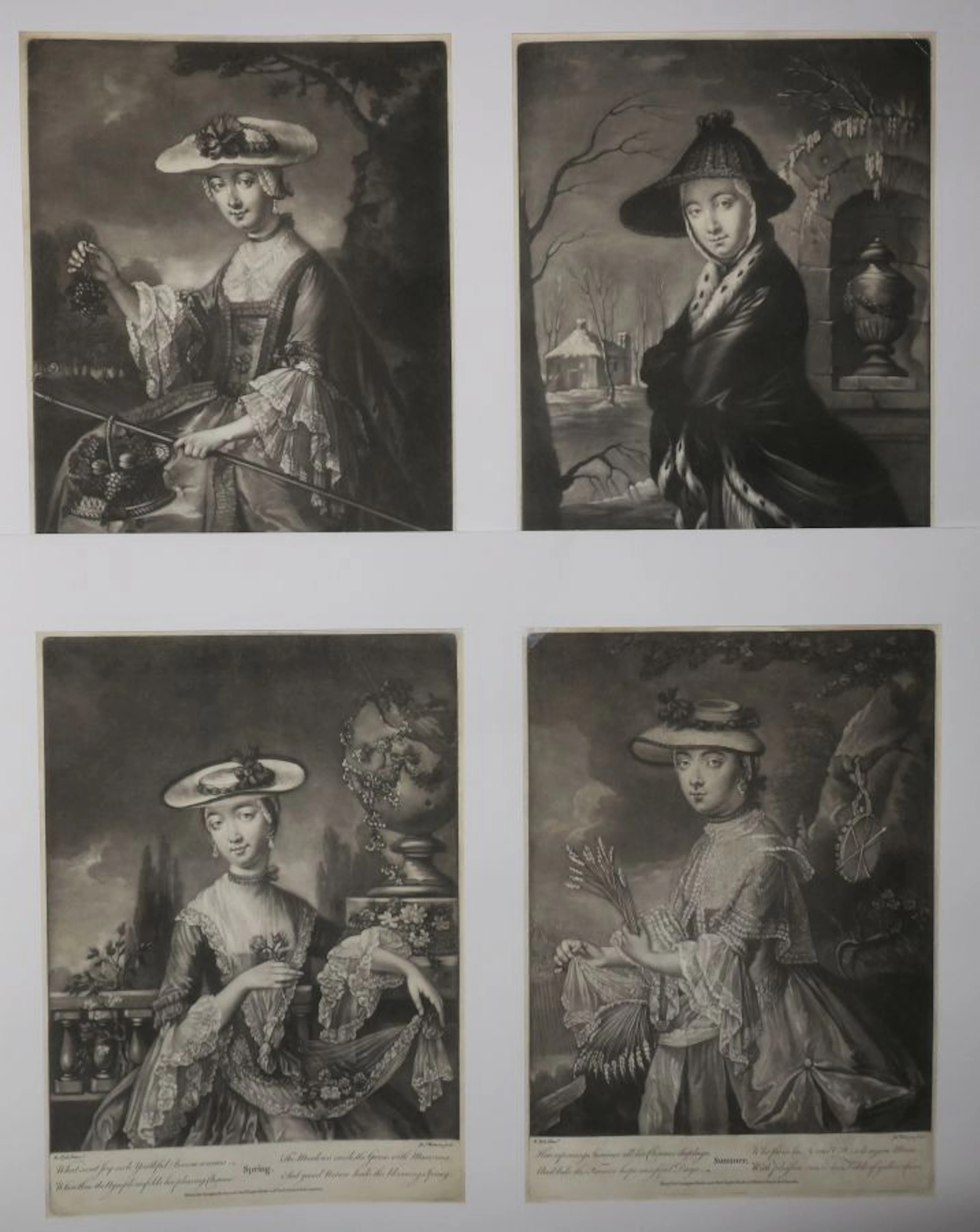 WATSON James (1740-1790) - "Les quatre Saisons".... - Lot 124 - Eric Caudron