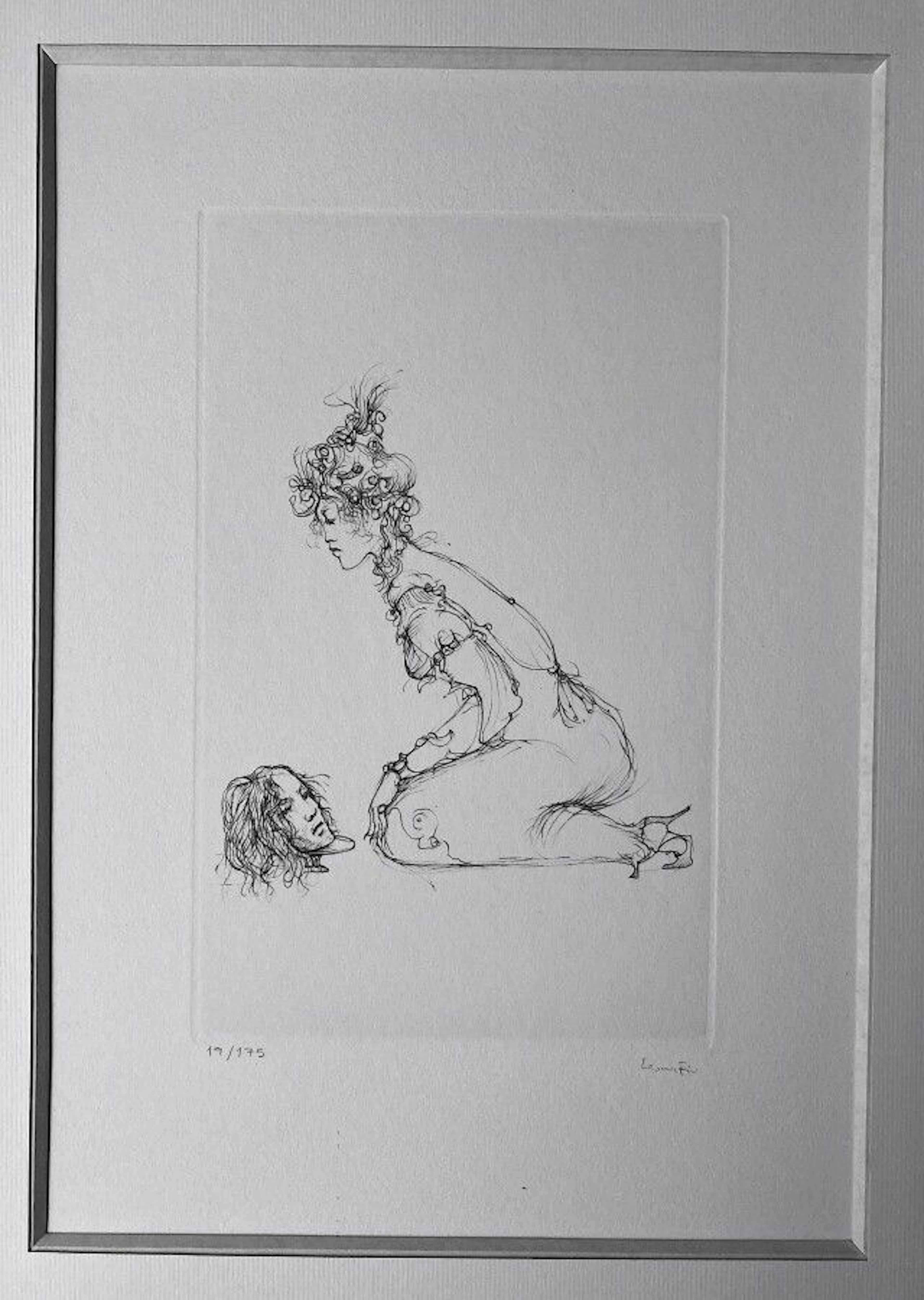 FINI Léonor Gravure, signée en bas à droite... - Lot 166 - Eric Caudron