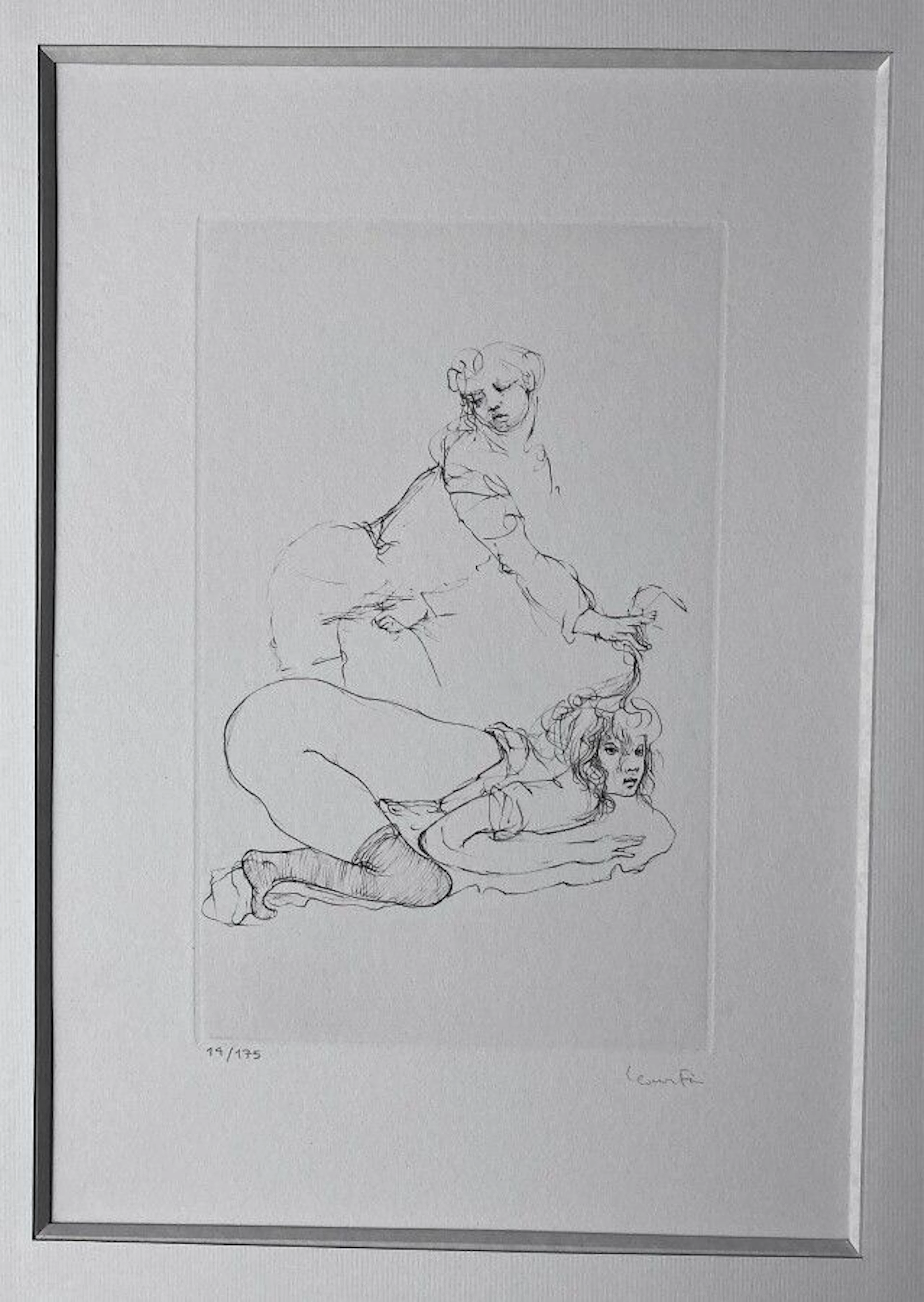 FINI Léonor Gravure, signée en bas à droite... - Lot 167 - Eric Caudron