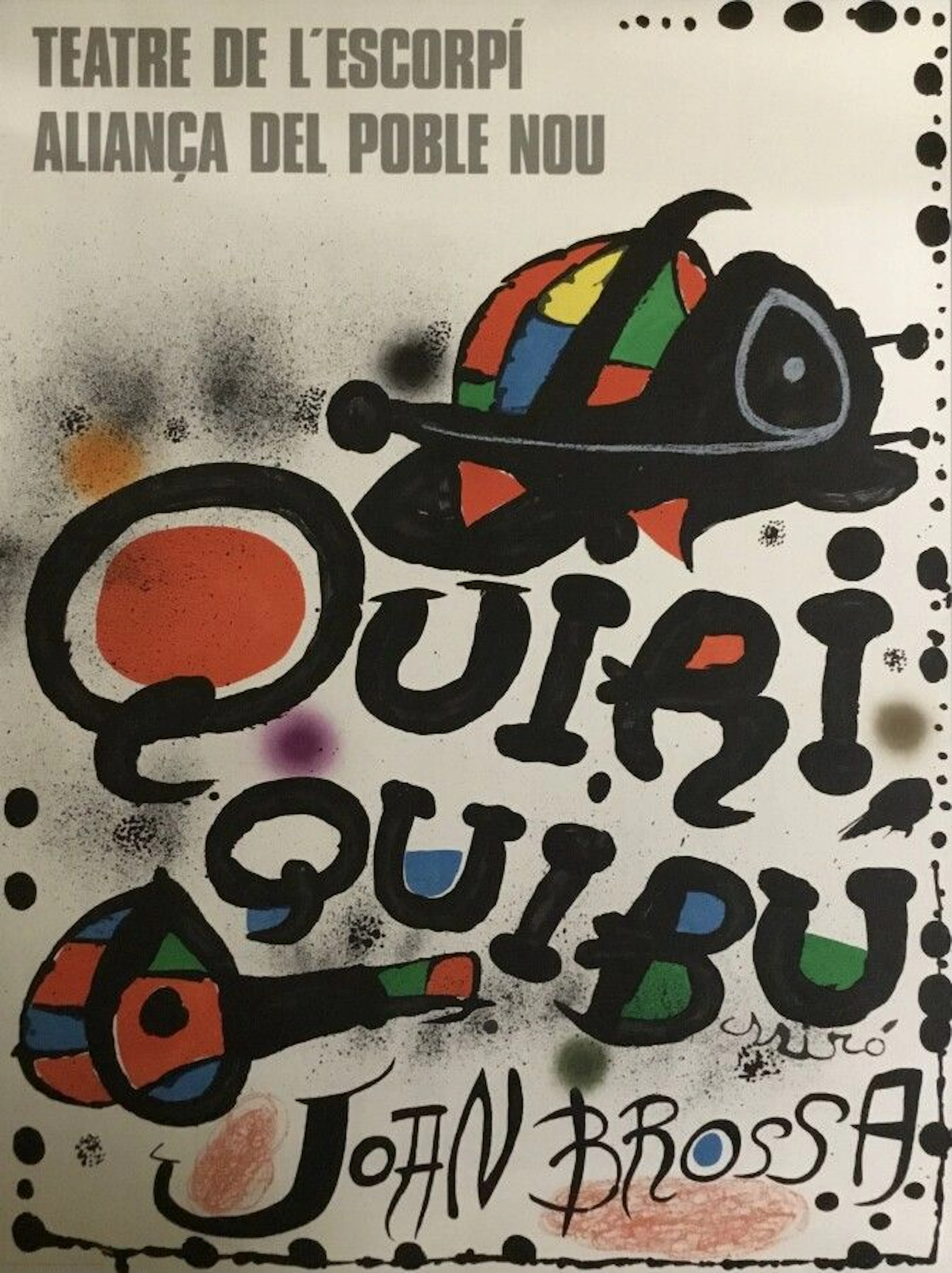 MIRO Joan Affiche en lithographie - Lot 318 - Eric Caudron