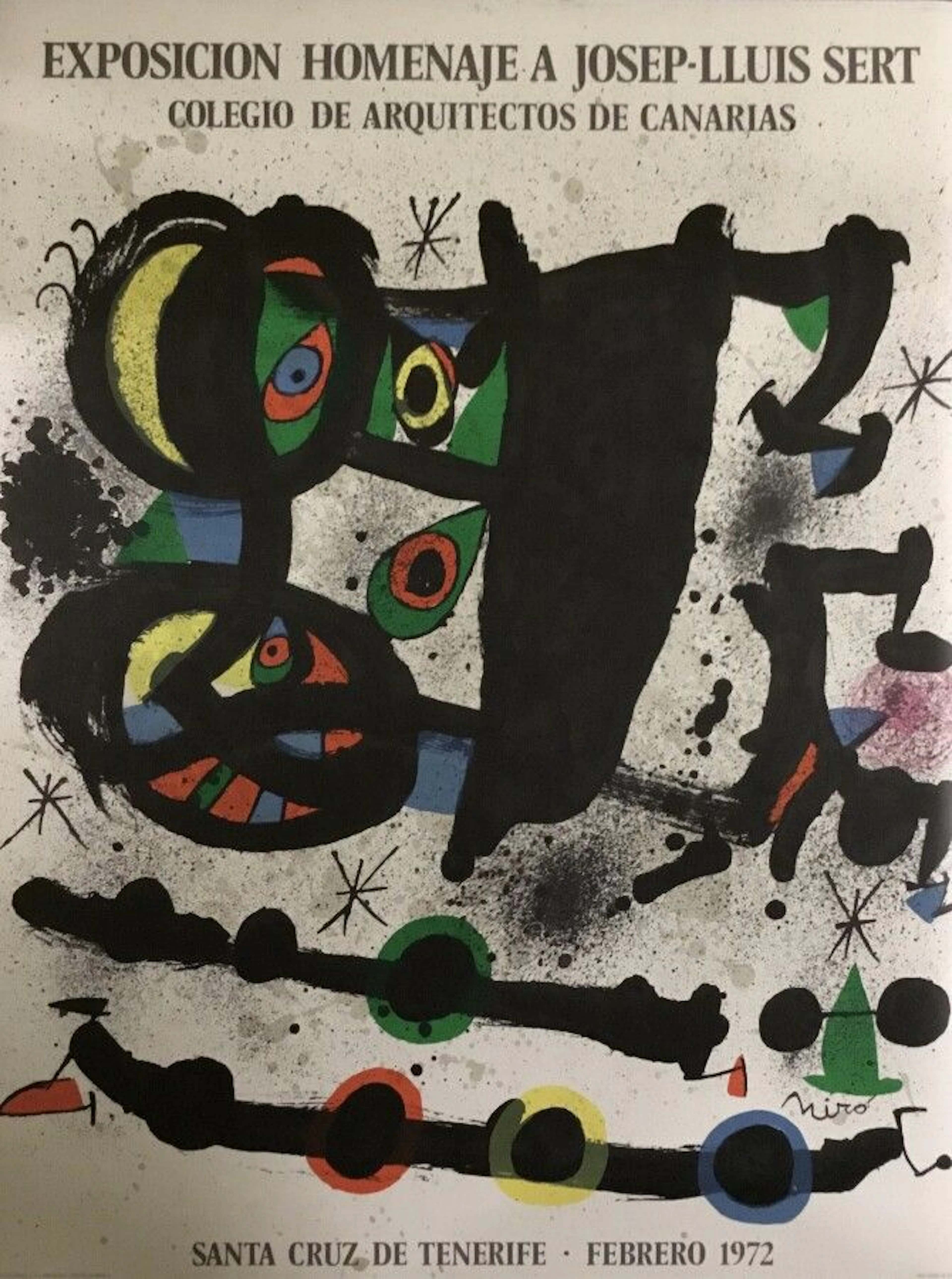 MIRO Joan Affiche en lithographie - Lot 319 - Eric Caudron