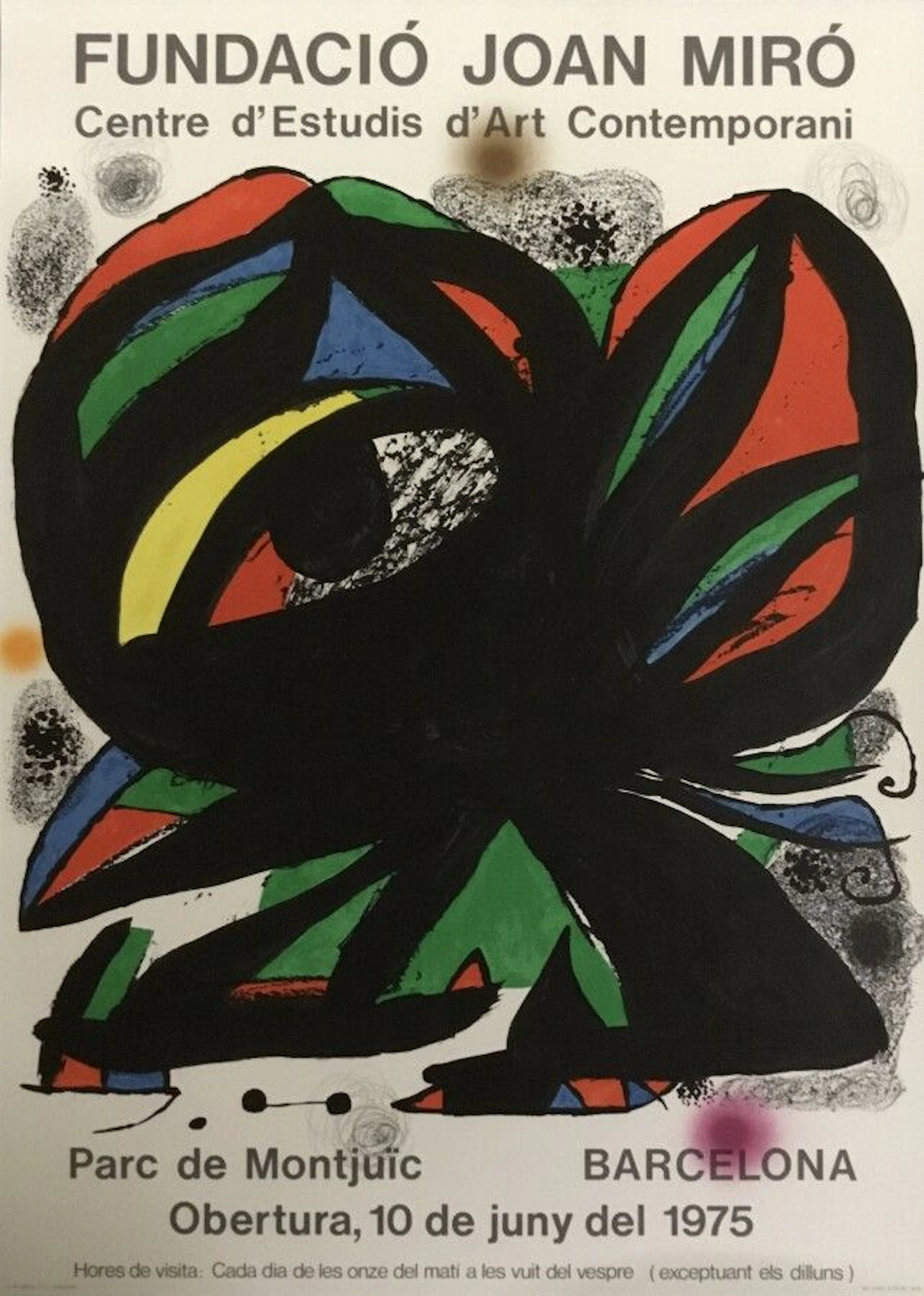 MIRO Joan Affiche en lithographie - Lot 322 - Eric Caudron