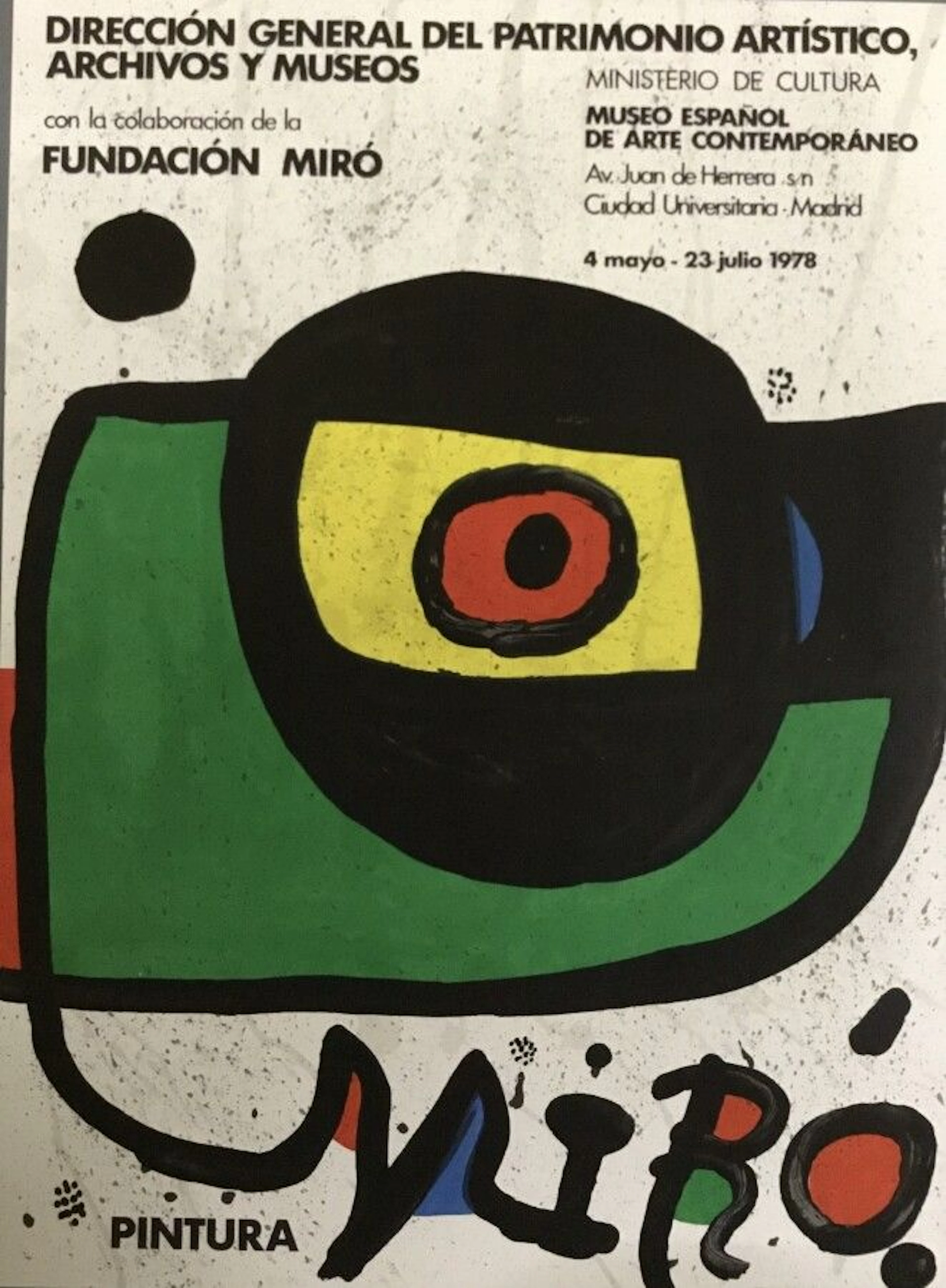 MIRO Joan Affiche en lithographie - Lot 323 - Eric Caudron