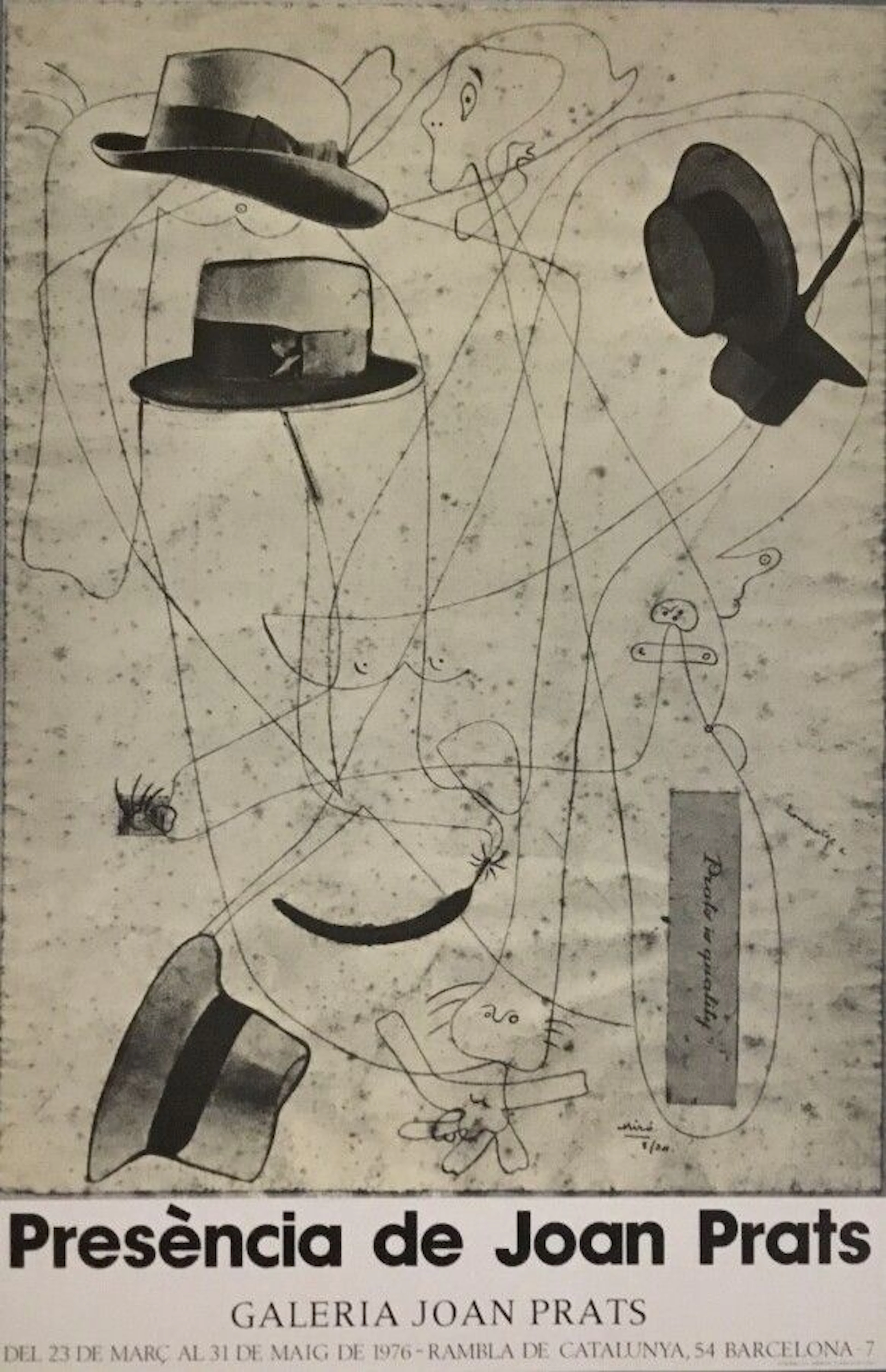 MIRO Joan Affiche offset - Lot 328 - Eric Caudron