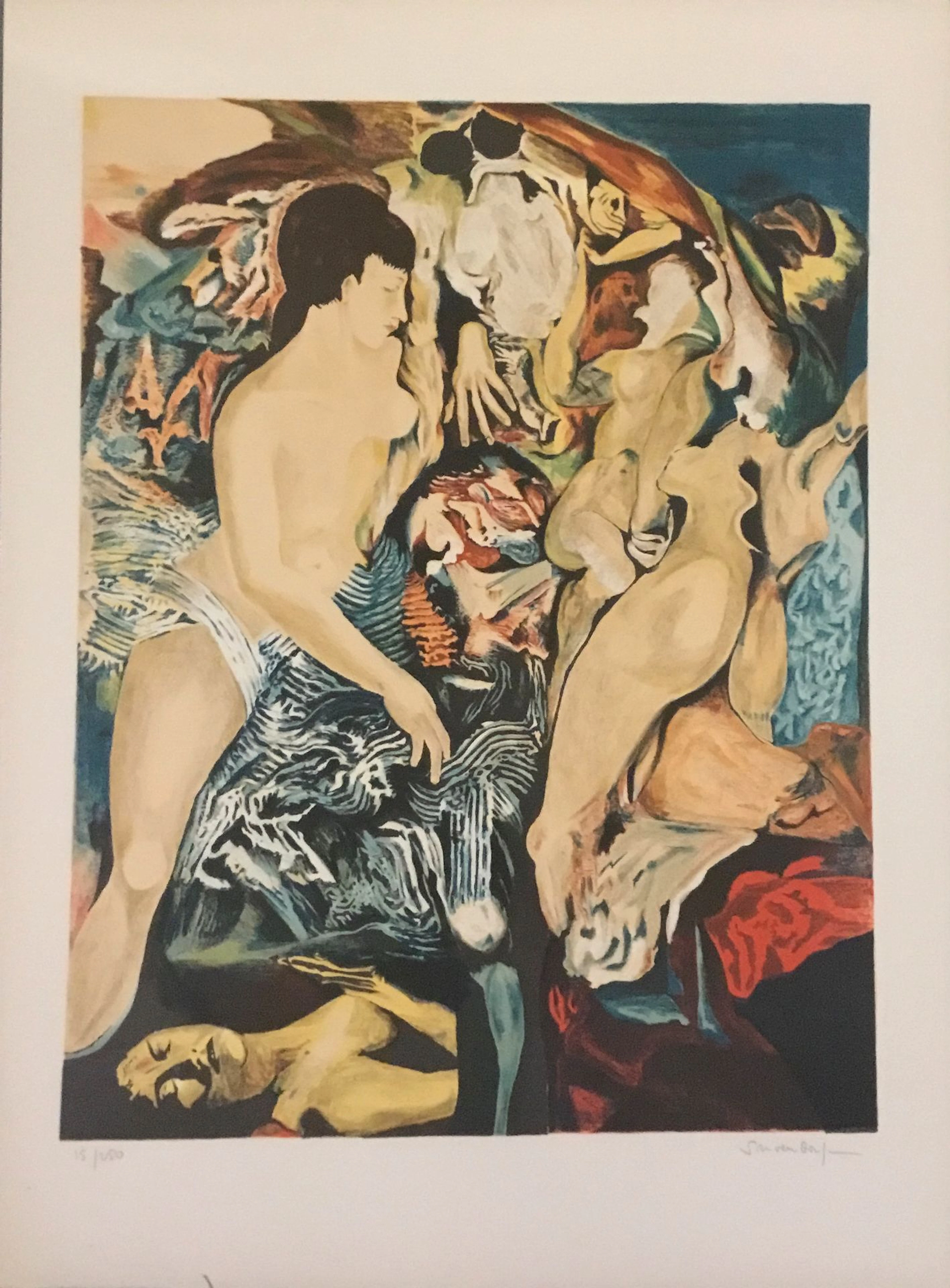 SCHOENDORFF Max Lithographie signée en bas... - Lot 452 - Eric Caudron