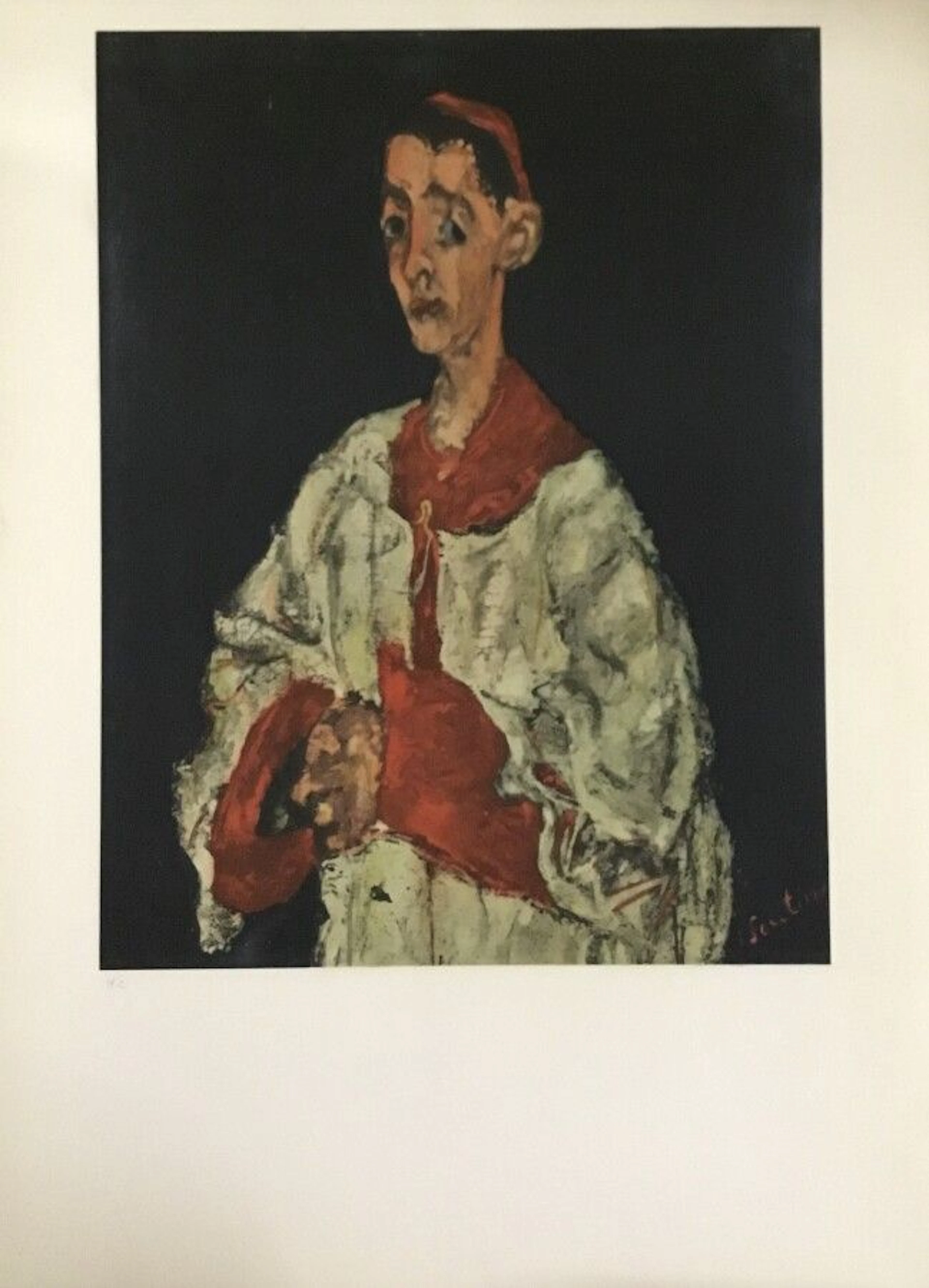SOUTINE Chaïm (d'après) Lithographie sur... - Lot 460 - Eric Caudron