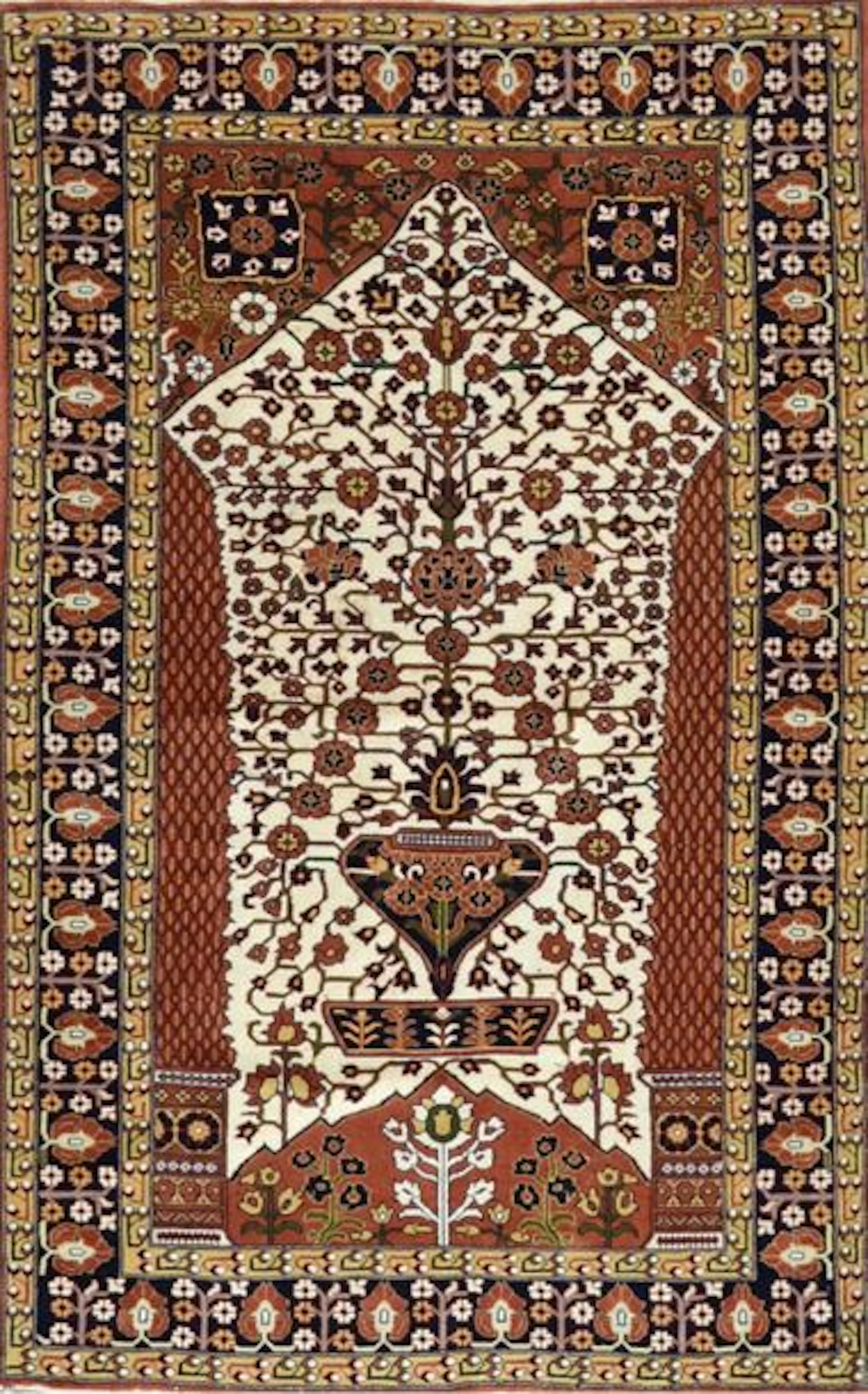 Fin QUASGAI (Iran) Vers 1985, forme prière…
