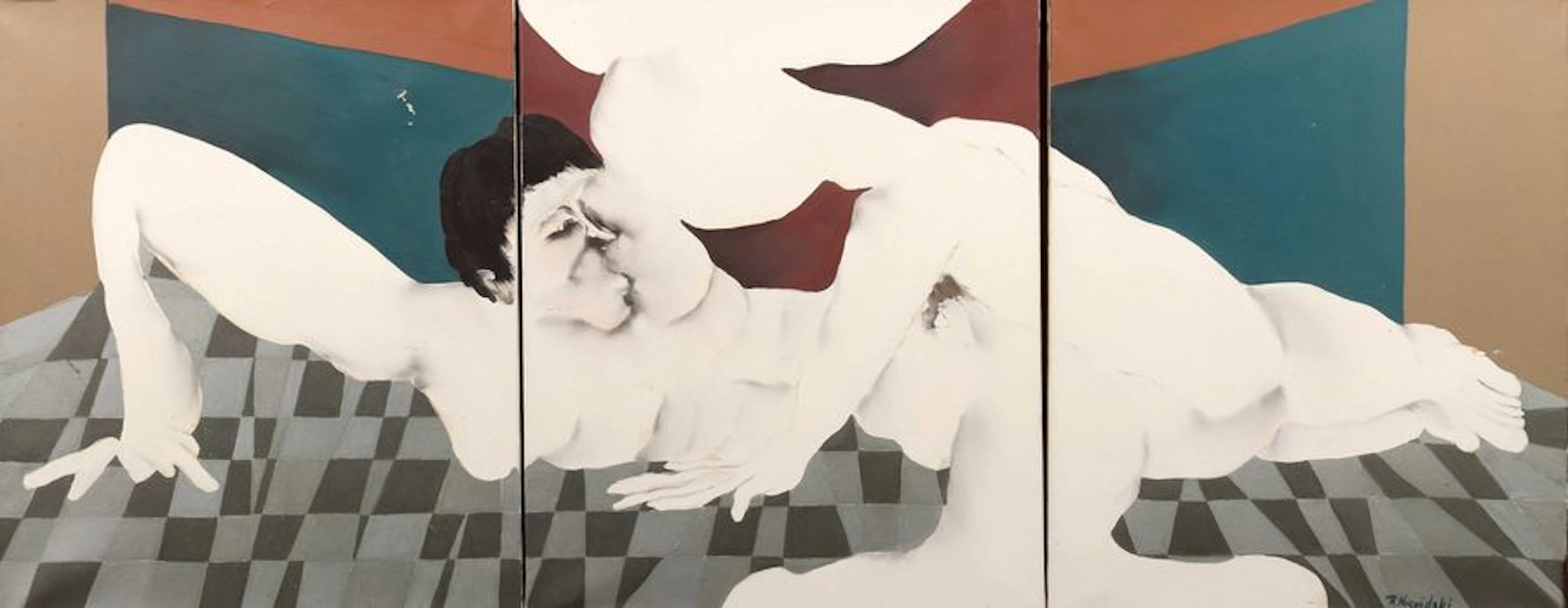 Robert-Louis NICOÏDSKI (1931-2011), « L’étreinte »,…