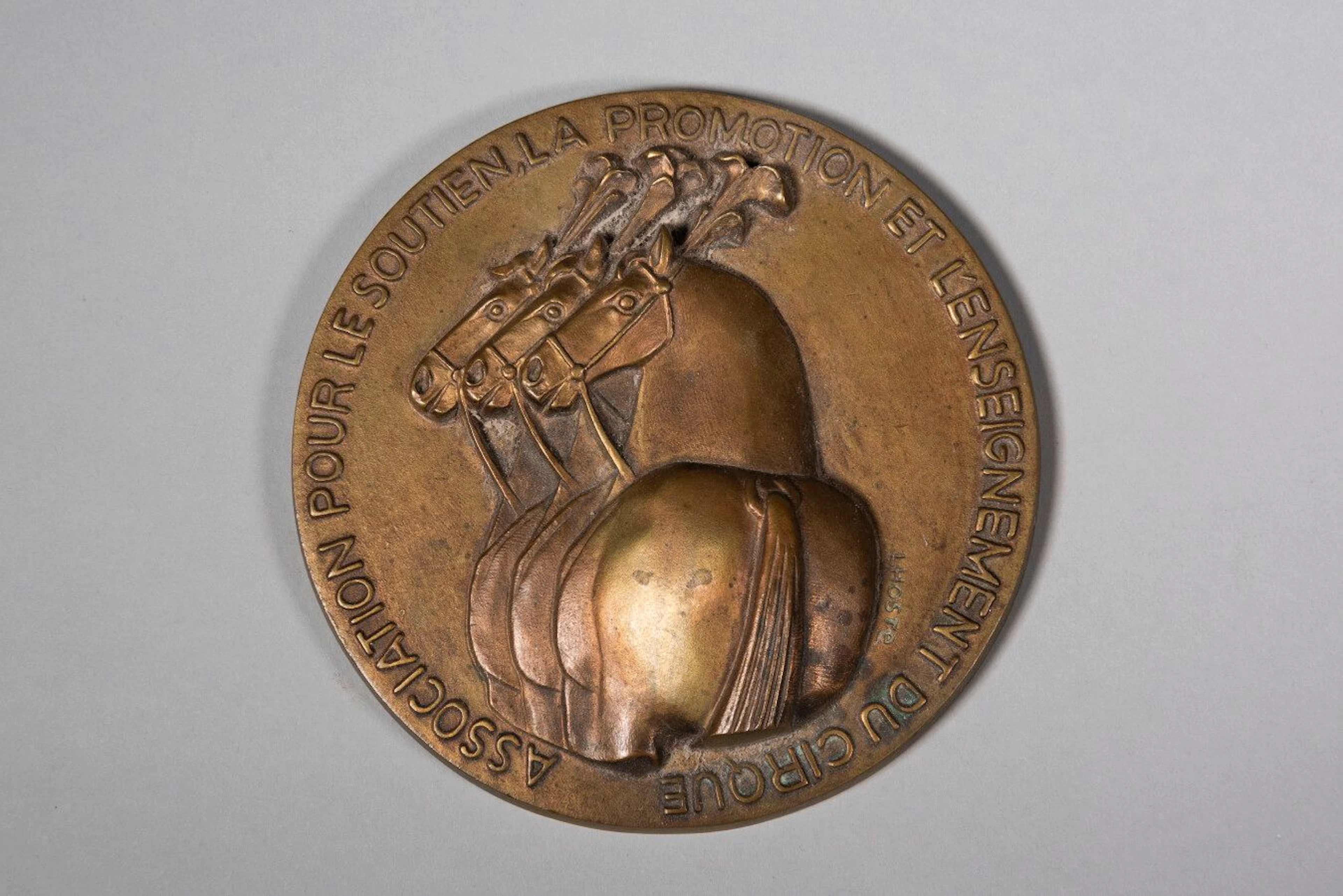 LHOSTE Médaille : association pour le soutien,... - Lot 15 - Eve