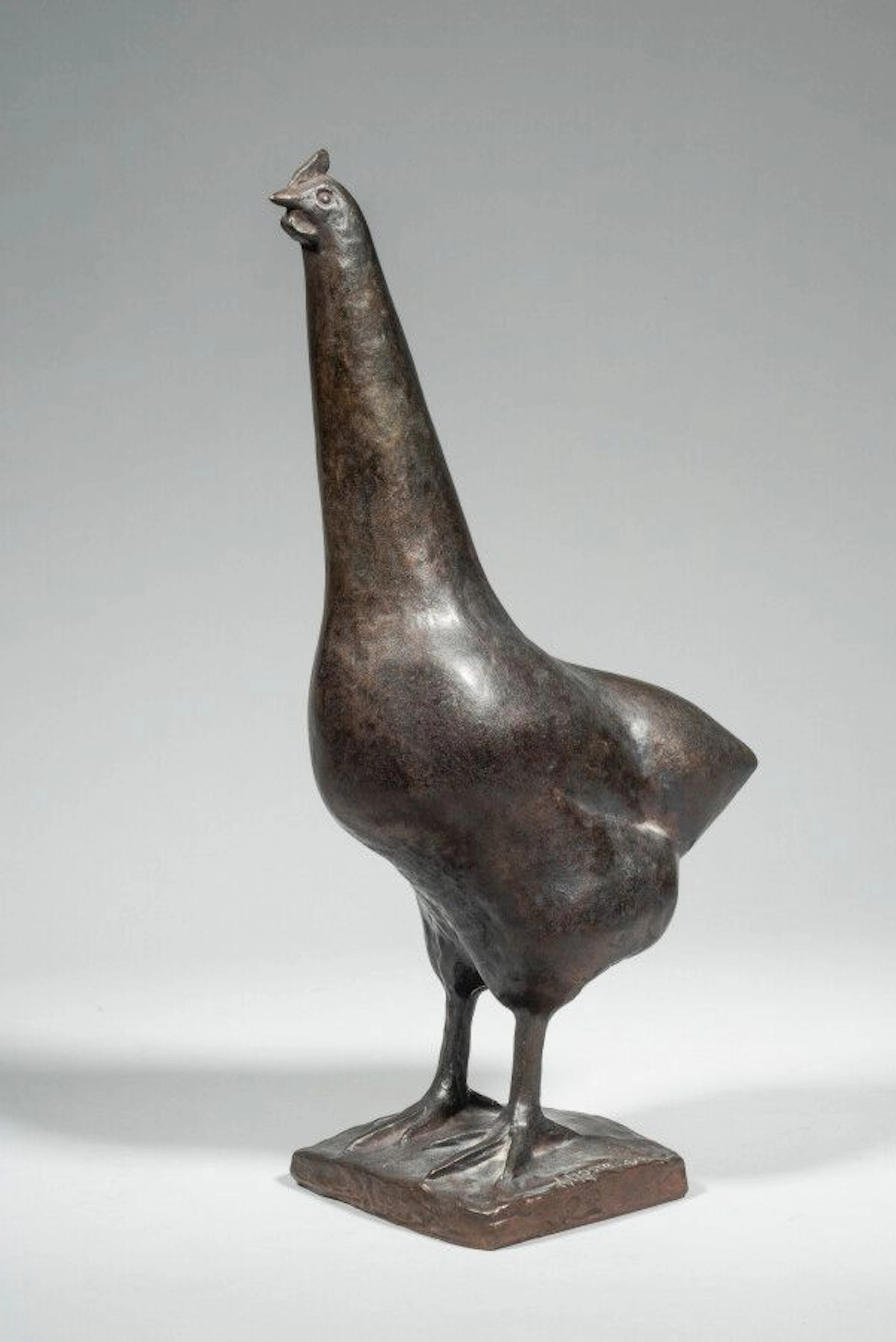 LHOSTE Petite poule, n°2 Bronze à patine... - Lot 81 - Eve