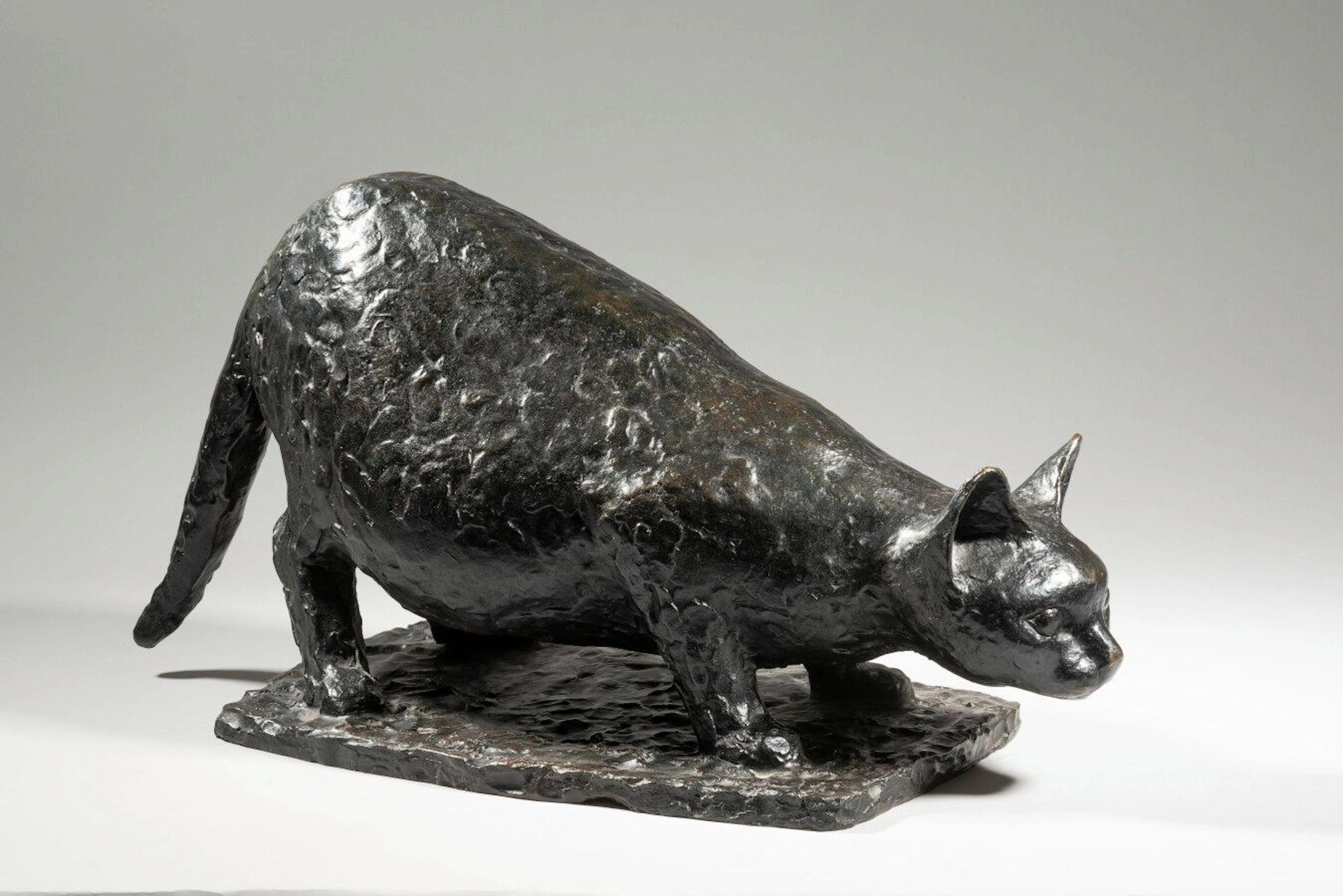 LHOSTE Agathe (Chat) Bronze, numéroté EA1/4... - Lot 137 - Eve