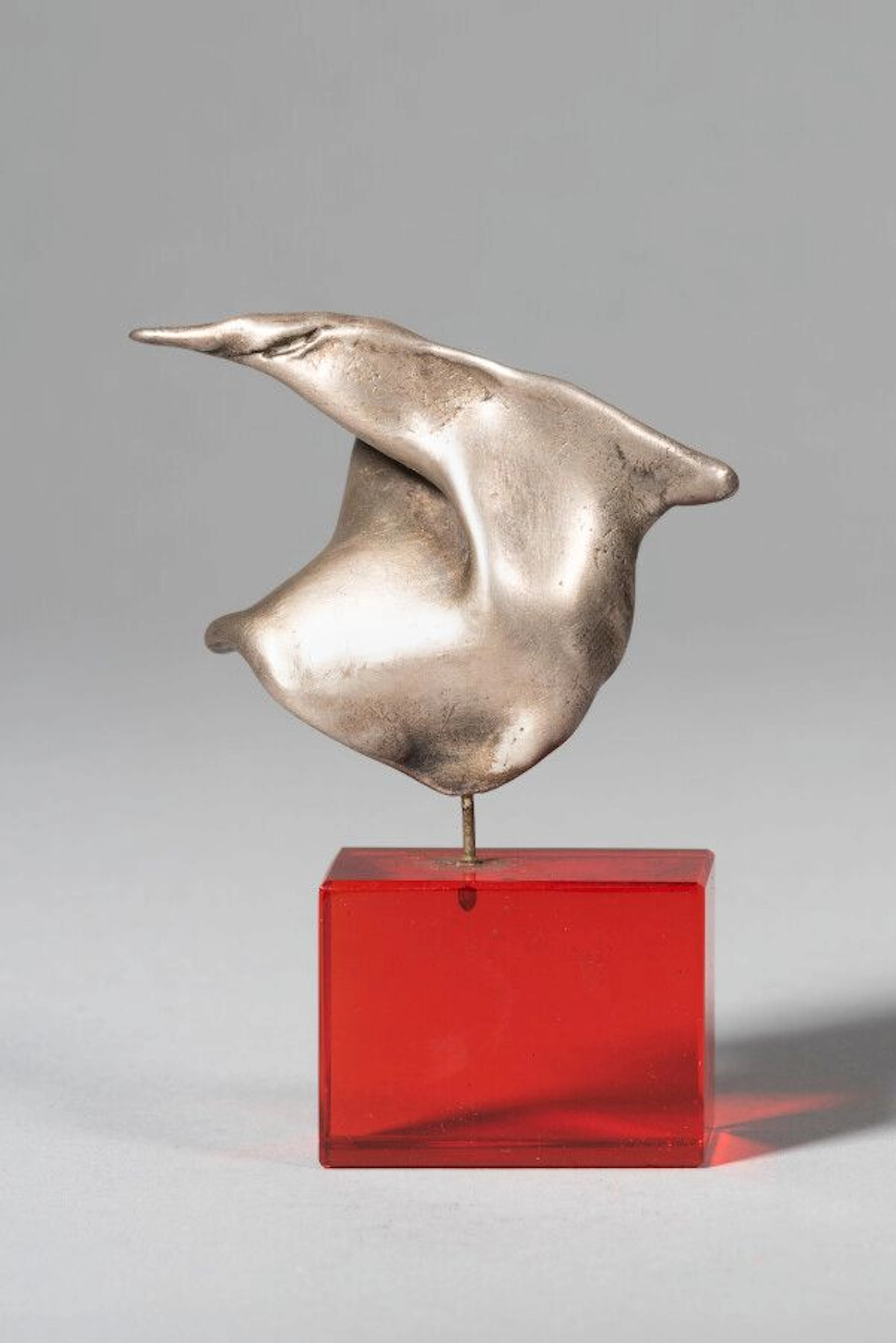 LHOSTE Oiseau en vol Sculpture en argent,... - Lot 239 - Eve