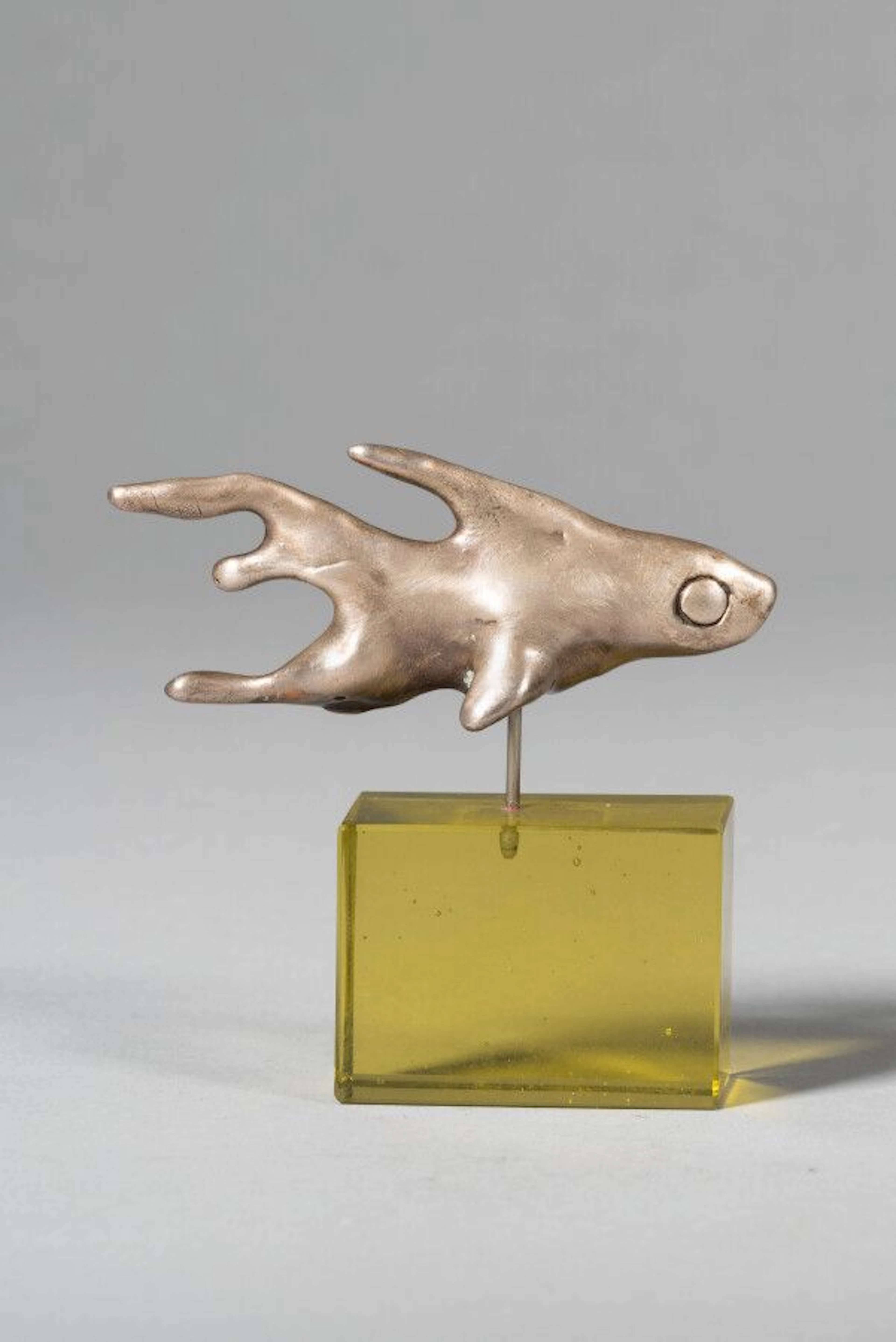 LHOSTE Poisson Sculpture en argent, signée... - Lot 242 - Eve