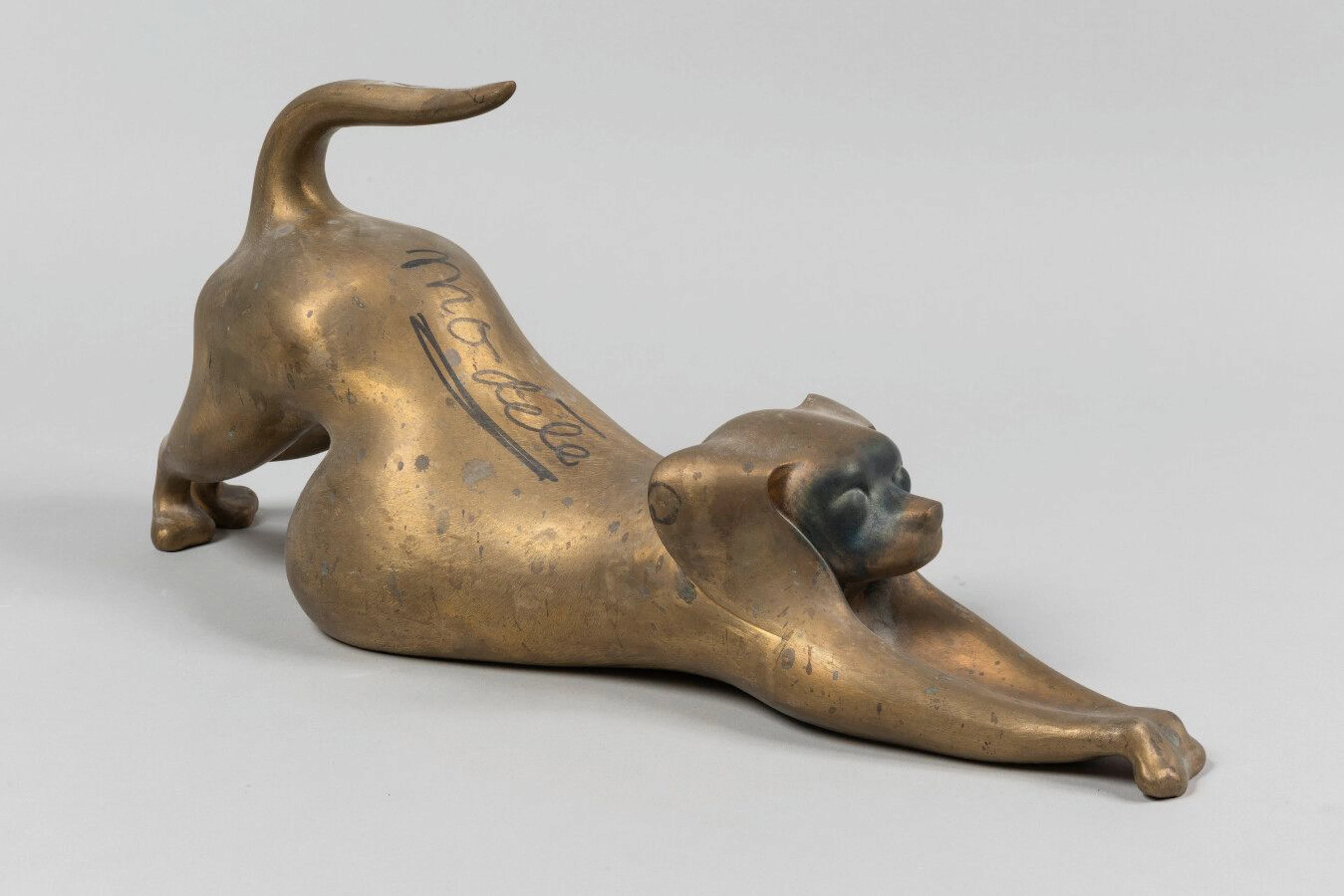 LHOSTE La chienne qui s'étire Modèle en... - Lot 351 - Eve