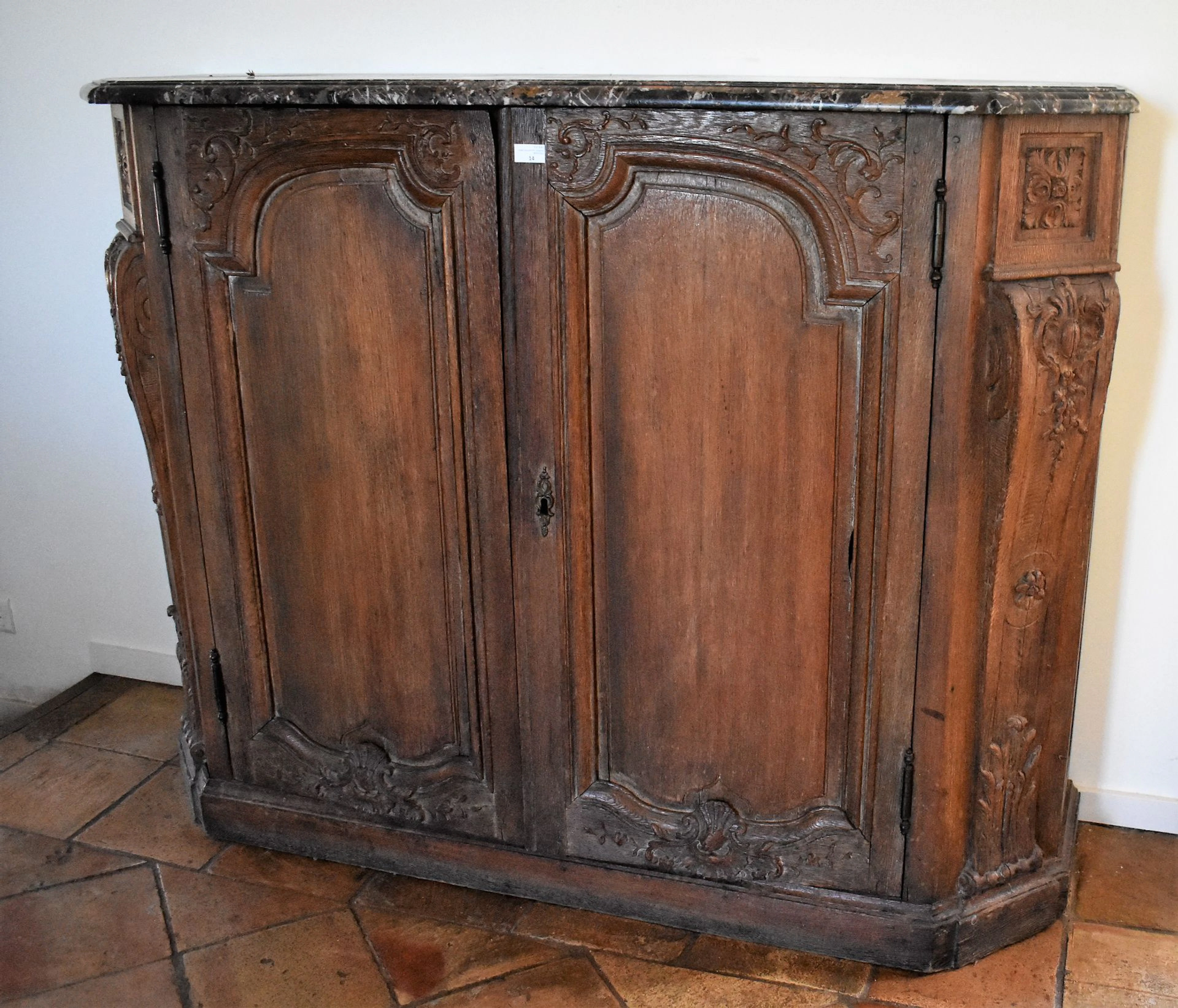 BUFFET de boiserie en bois sculpté mouluré... - Lot 14 - Ferri & Associés