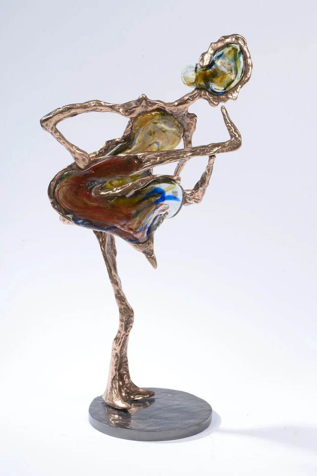 Yves LOHÉ (né en 1947). Le saxophoniste.... - Lot 106 - Le Floc'h