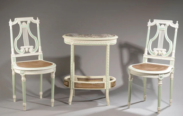 Ensemble de véranda de style Napoléon III... - Lot 187 - Le Floc'h