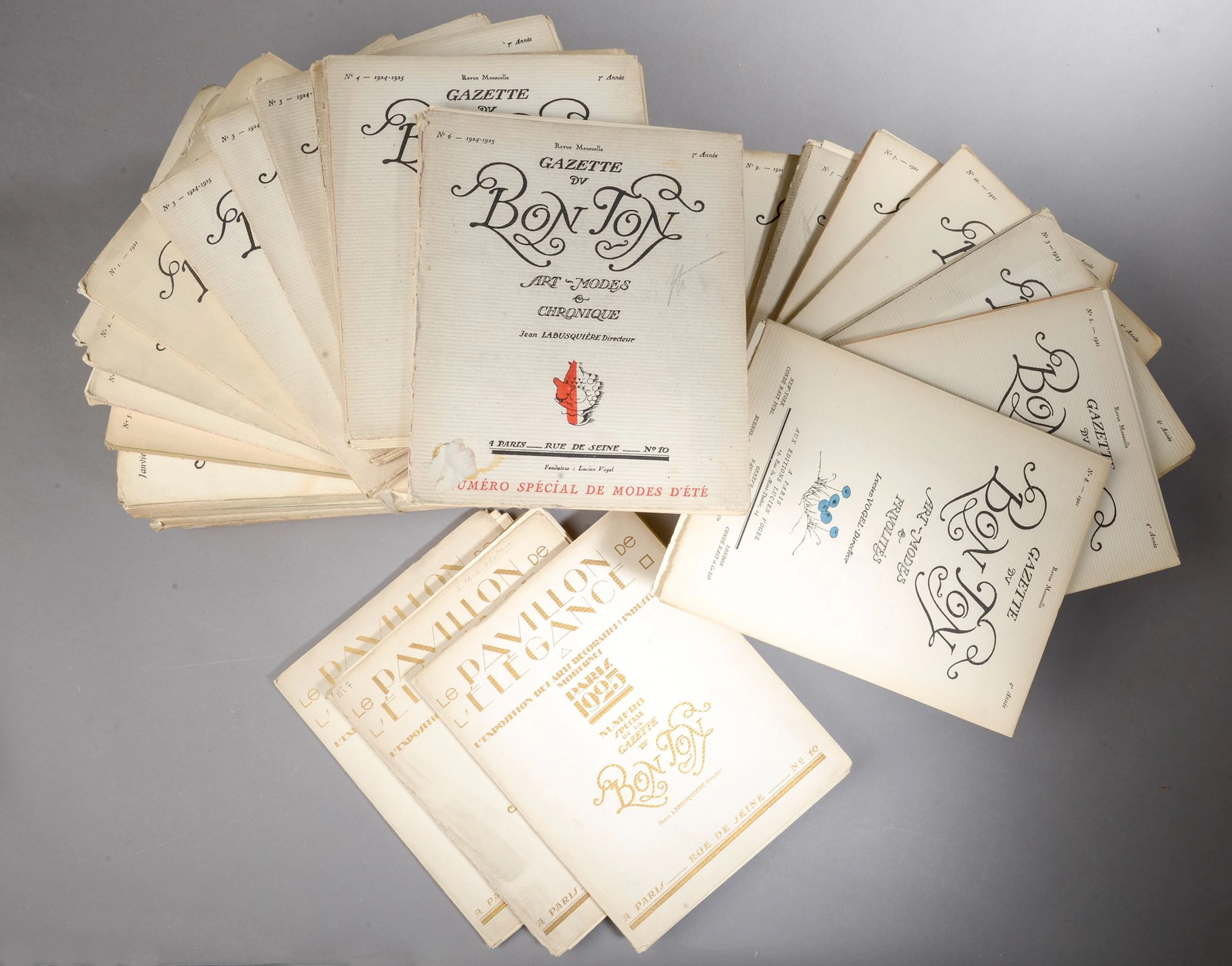 VOGEL (Lucien). La gazette du bon ton. Paris,... - Lot 84 - Le Floc'h