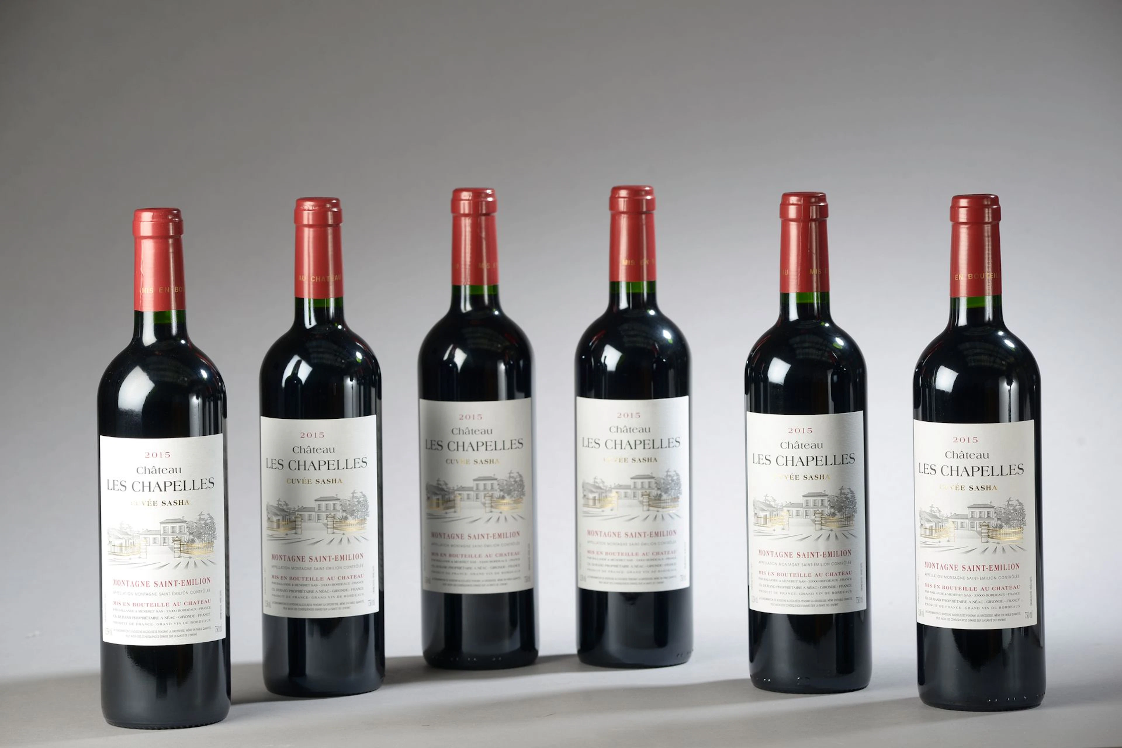 6 bouteilles CH. LES CHAPELLES "cuvée Sasha",... - Lot 42 - Le Floc'h