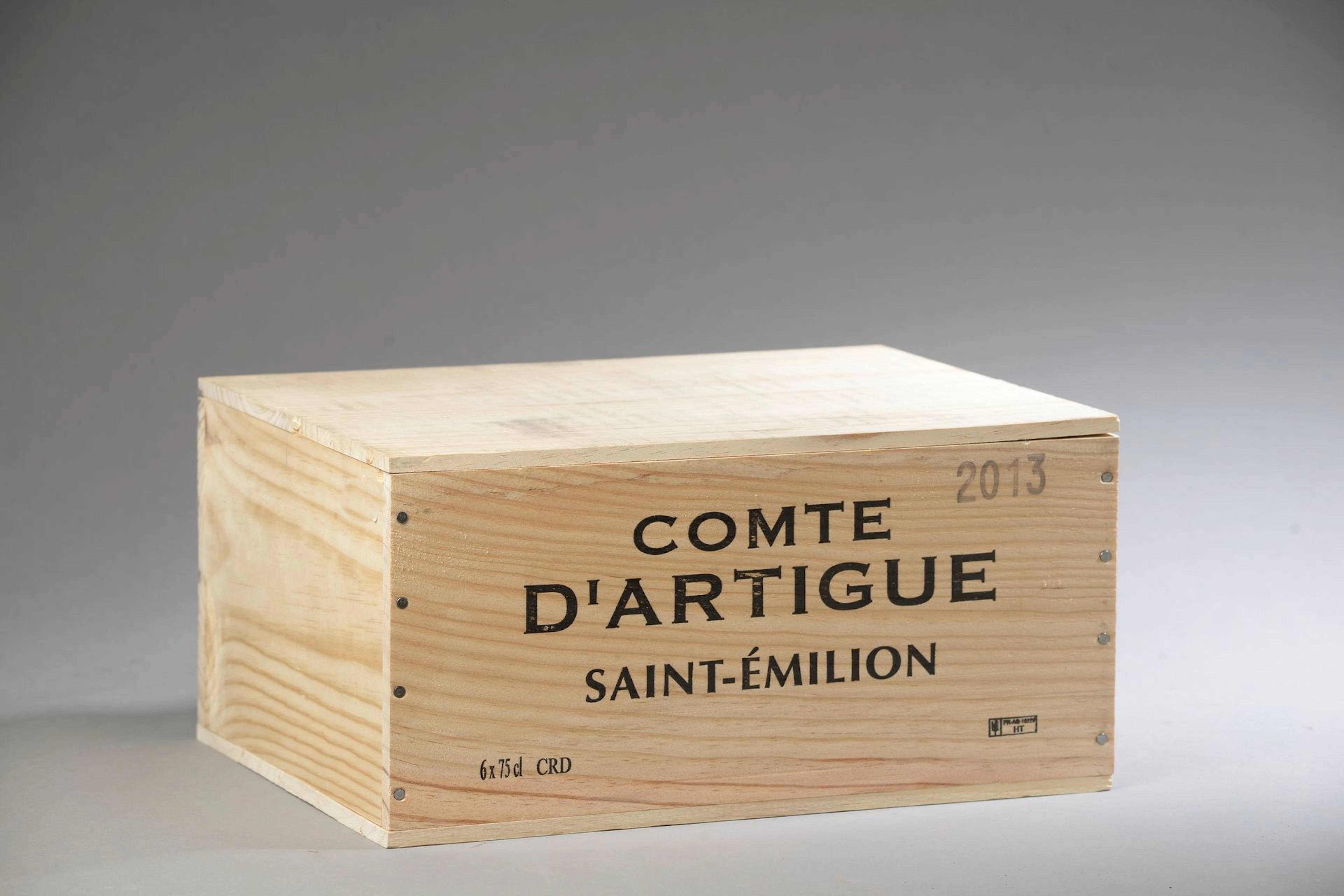 6 bouteilles COMTE D'ARTIGUE, St-Émilion... - Lot 45 - Le Floc'h