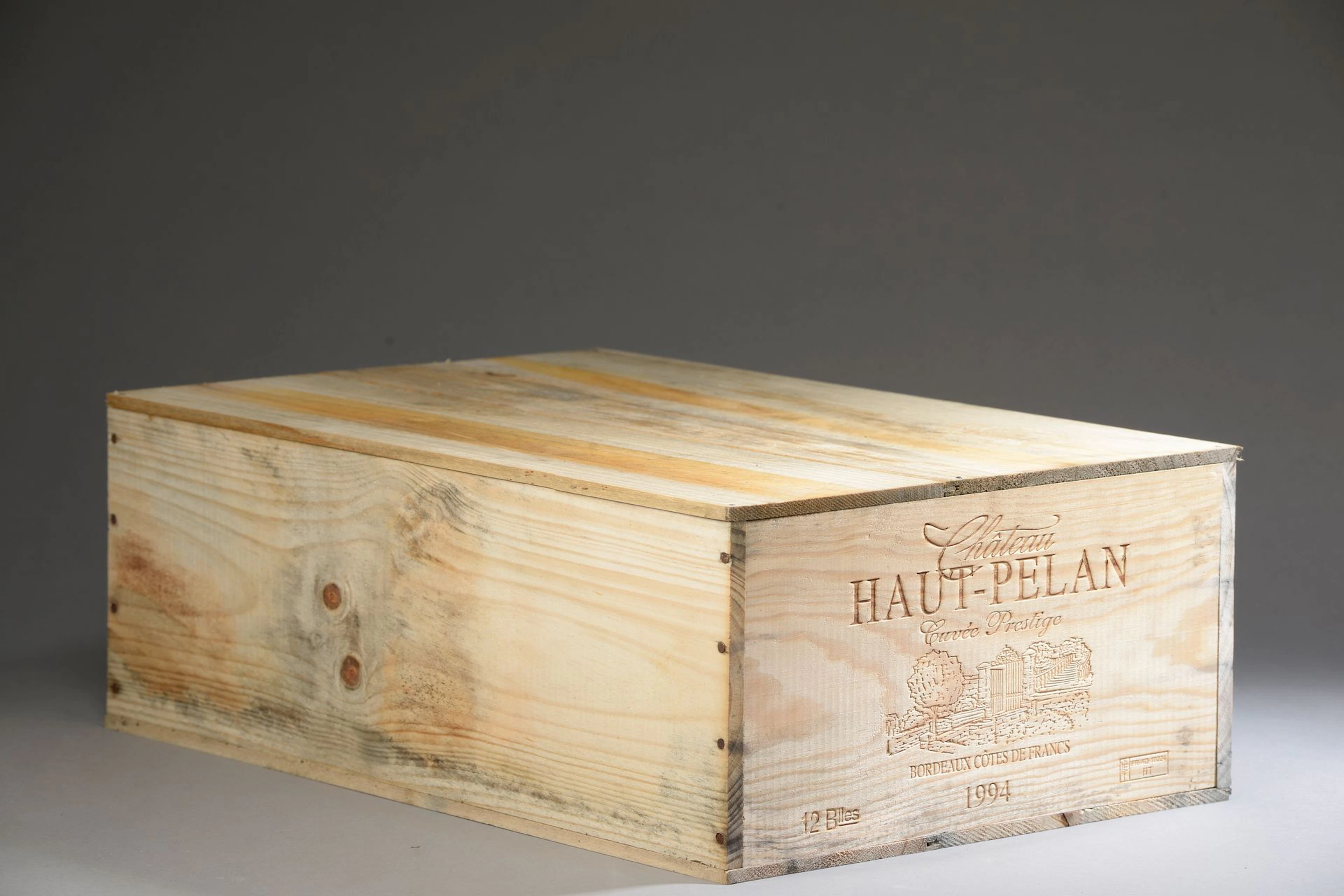 12 bouteilles CH. HAUT PÉLAN, Côtes-de-Francs... - Lot 53 - Le Floc'h