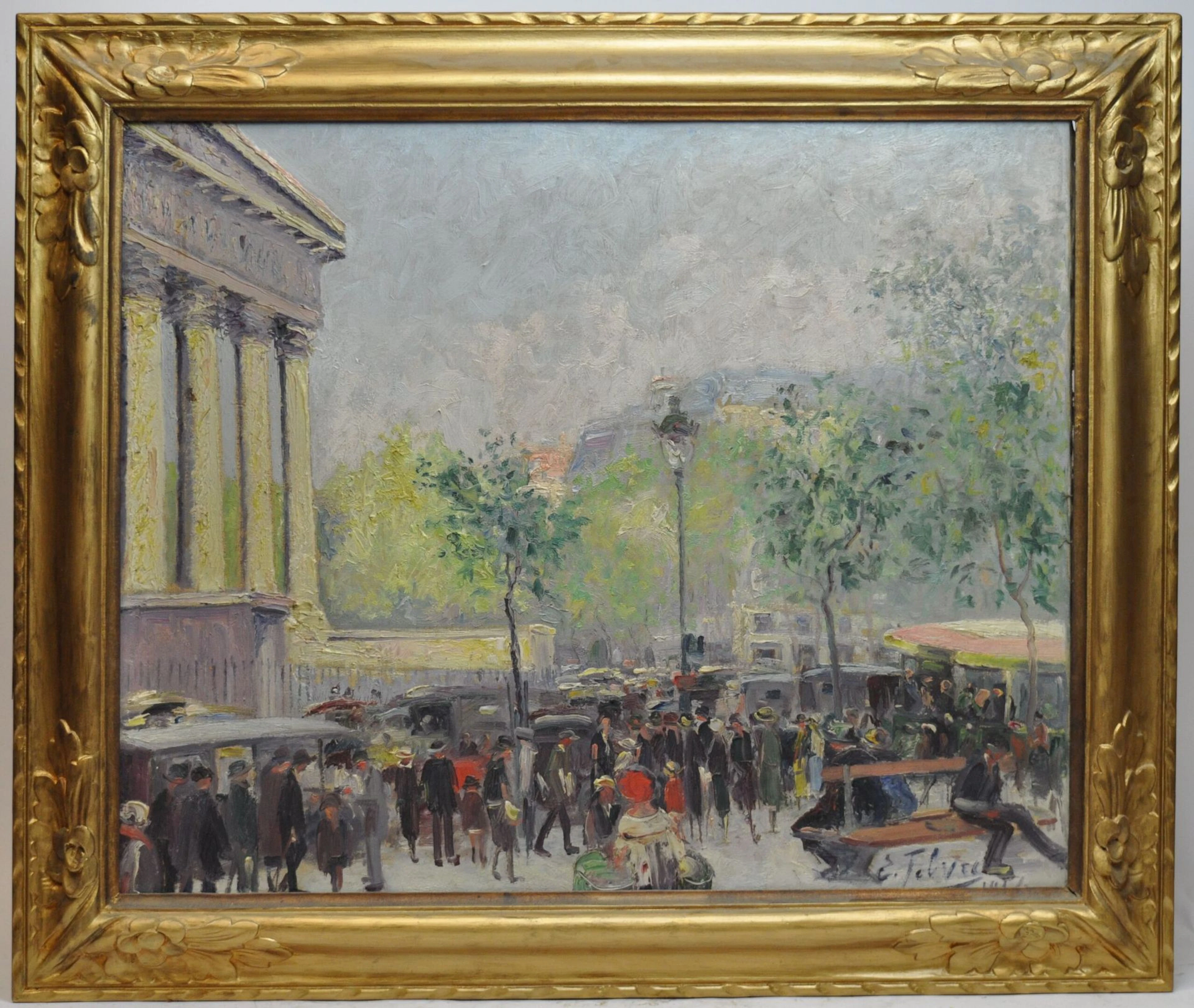 Edouard FEBVRE (1885-1967) Place de la Madeleine... - Lot 26 - Morand & Morand