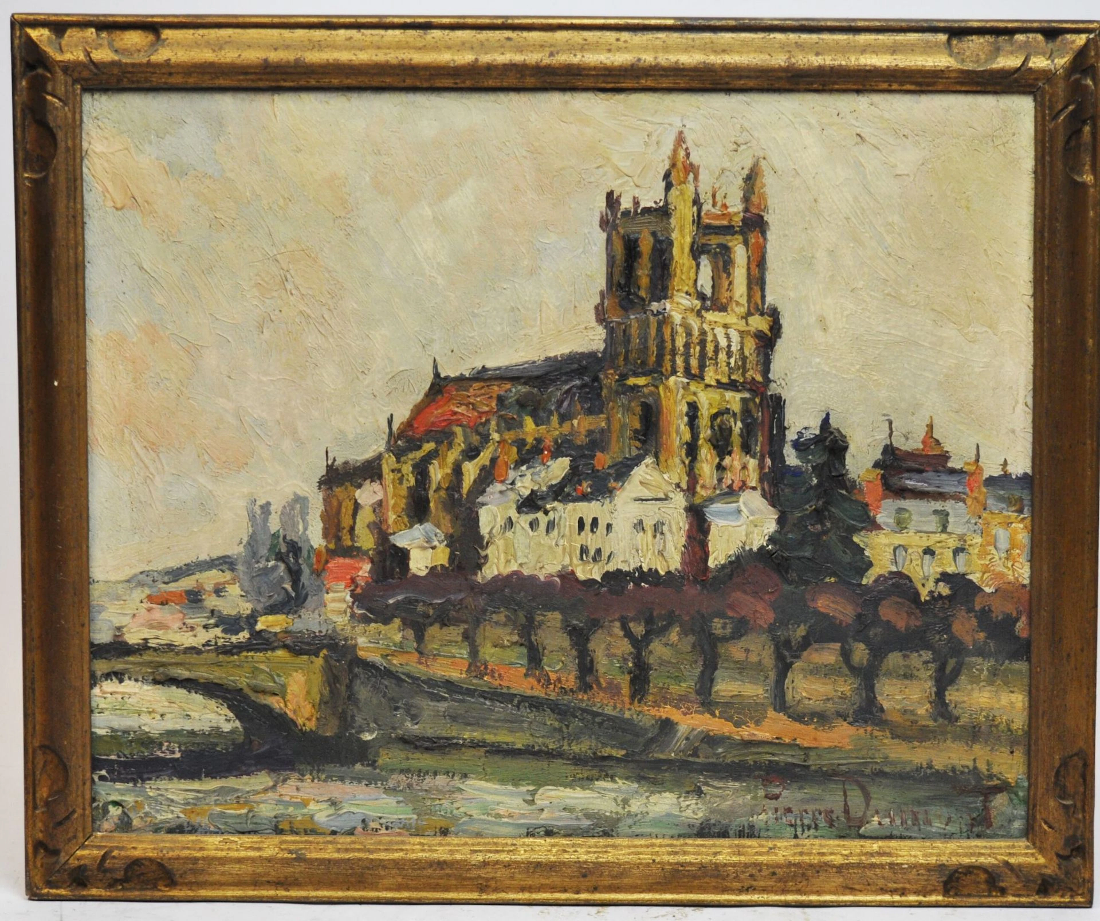 Pierre-Jean DUMONT (1884-1936) Cathédrale... - Lot 28 - Morand & Morand